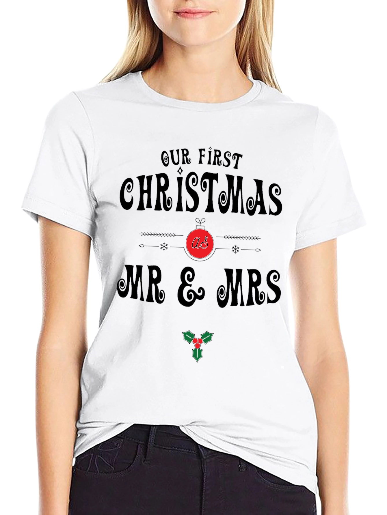 Our First Christmas Mr & Mrs T-Shirt