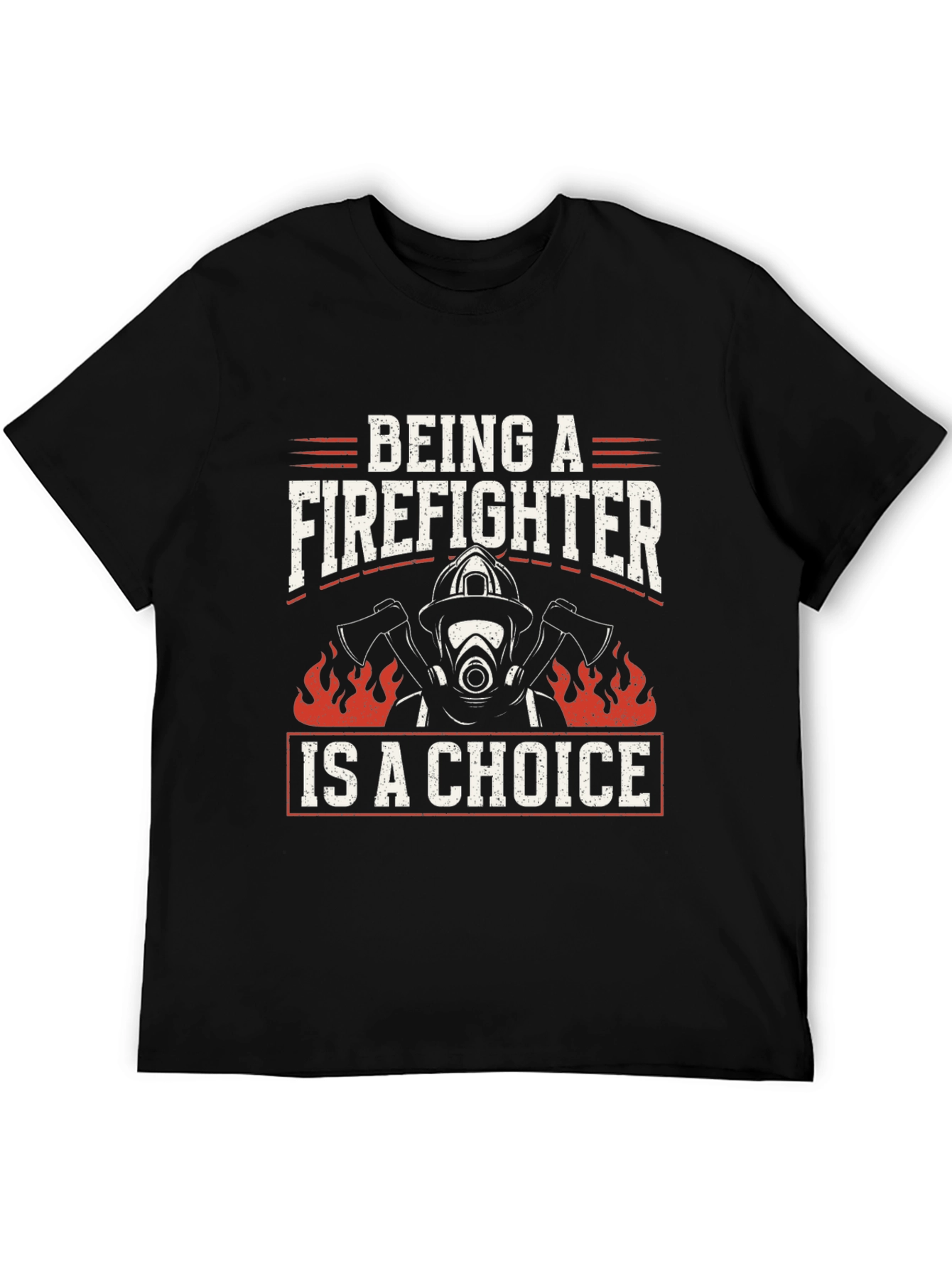 Firefighter Choice Graphic T-Shirt