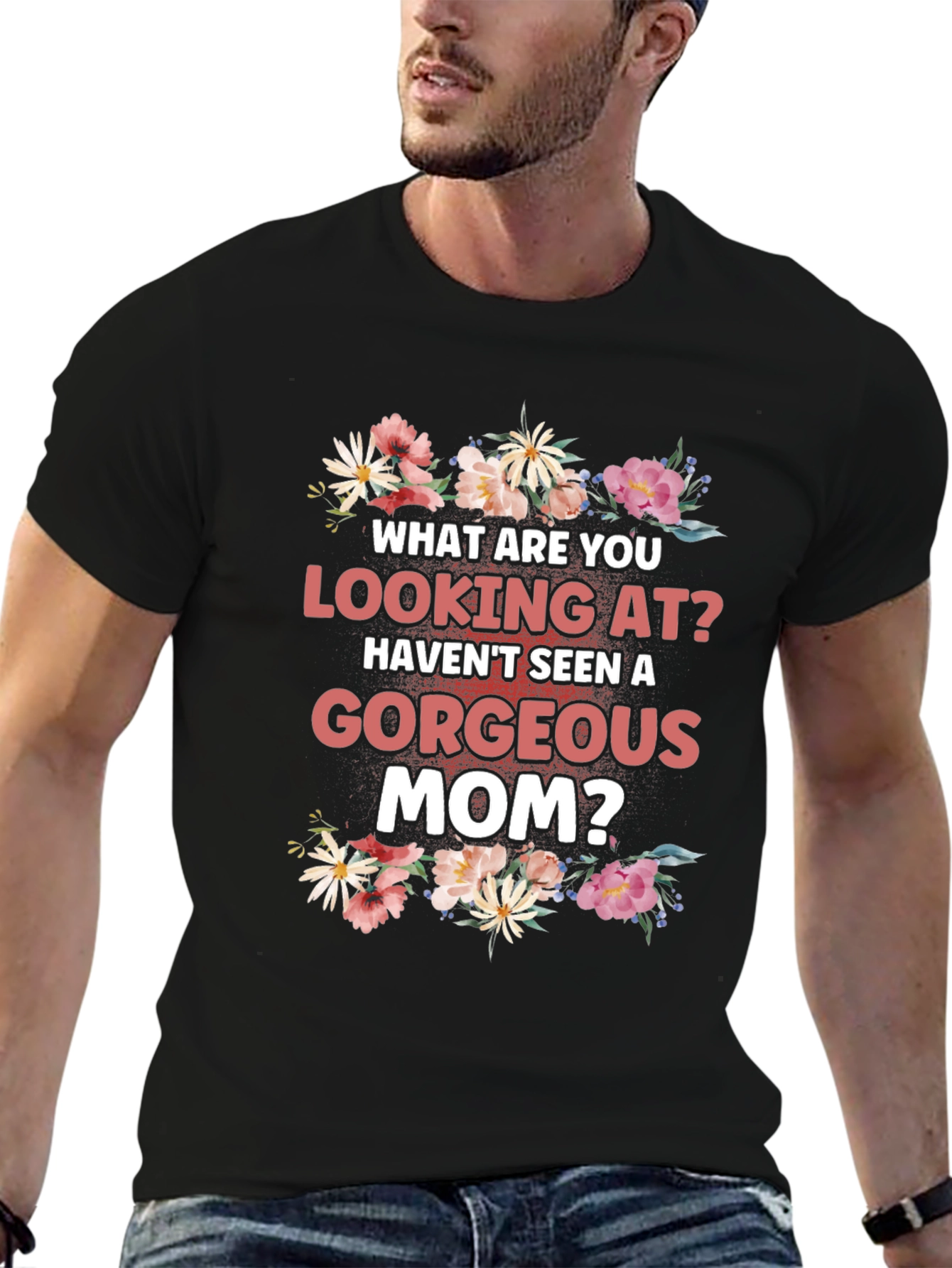 Gorgeous Mom Floral T-Shirt