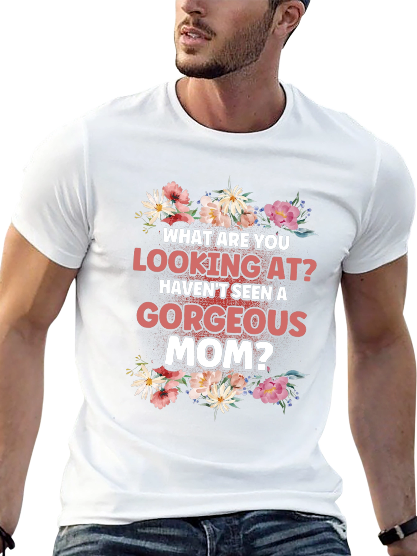 Gorgeous Mom Floral T-Shirt