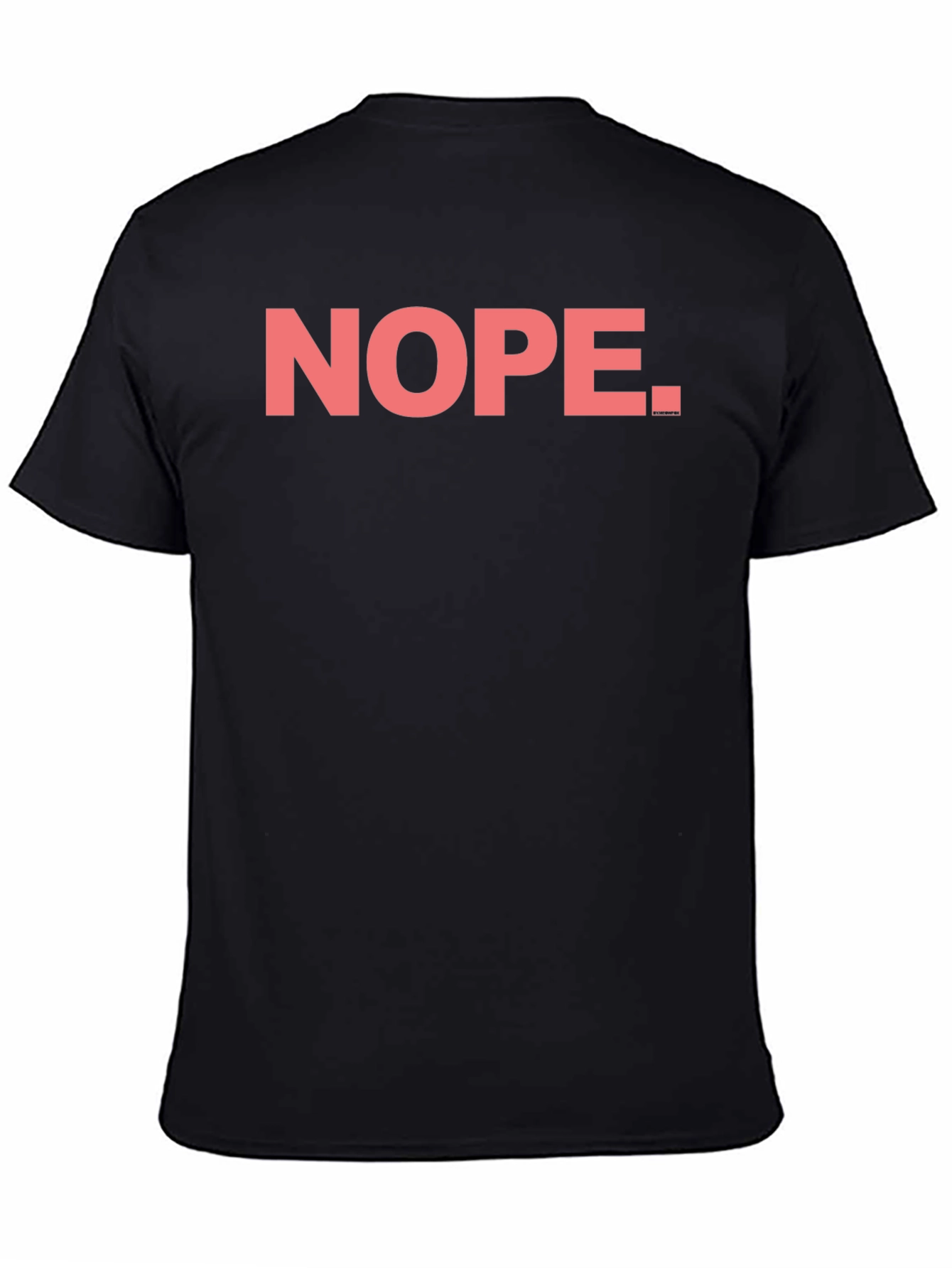 Nope Graphic Tee - Casual Cotton T-Shirt