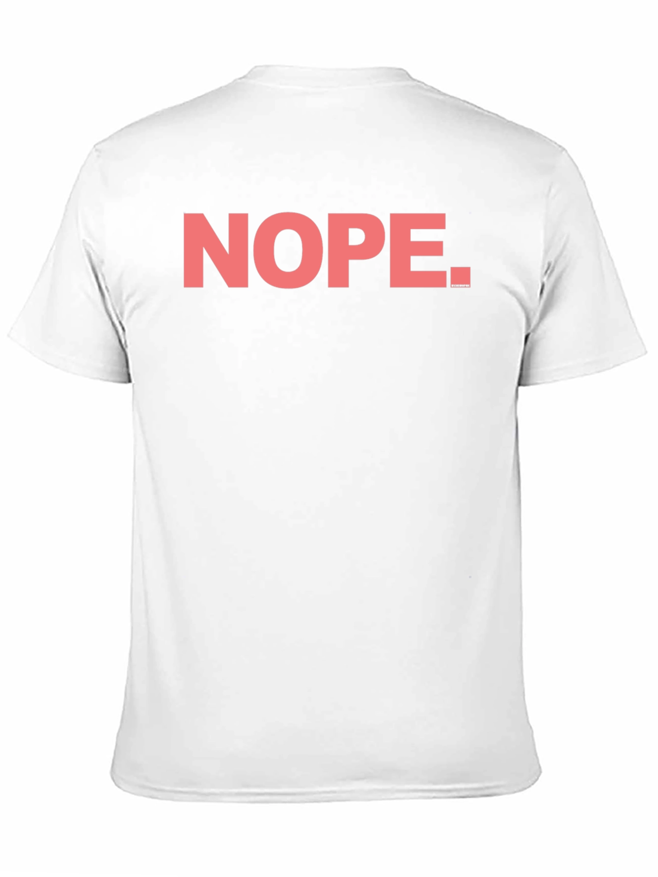 Nope Graphic Tee - Casual Cotton T-Shirt