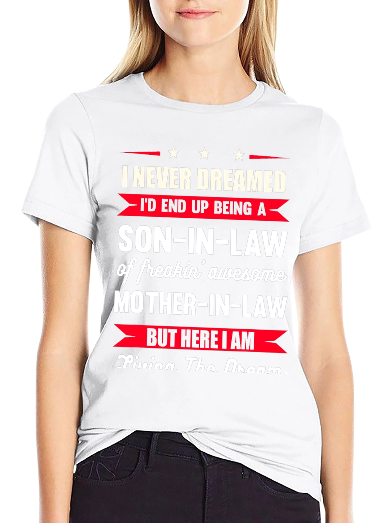 Son-In-Law Awesome Mother-In-Law Graphic T-Shirt