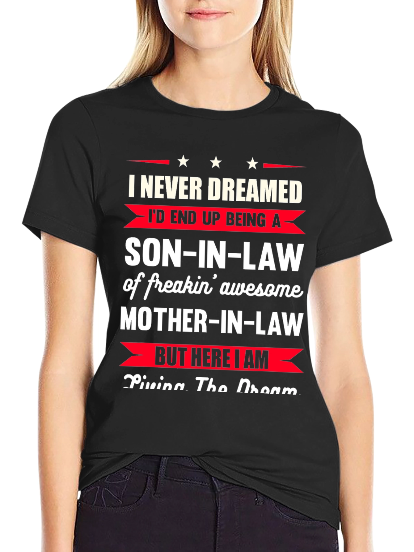 Son-In-Law Awesome Mother-In-Law Graphic T-Shirt
