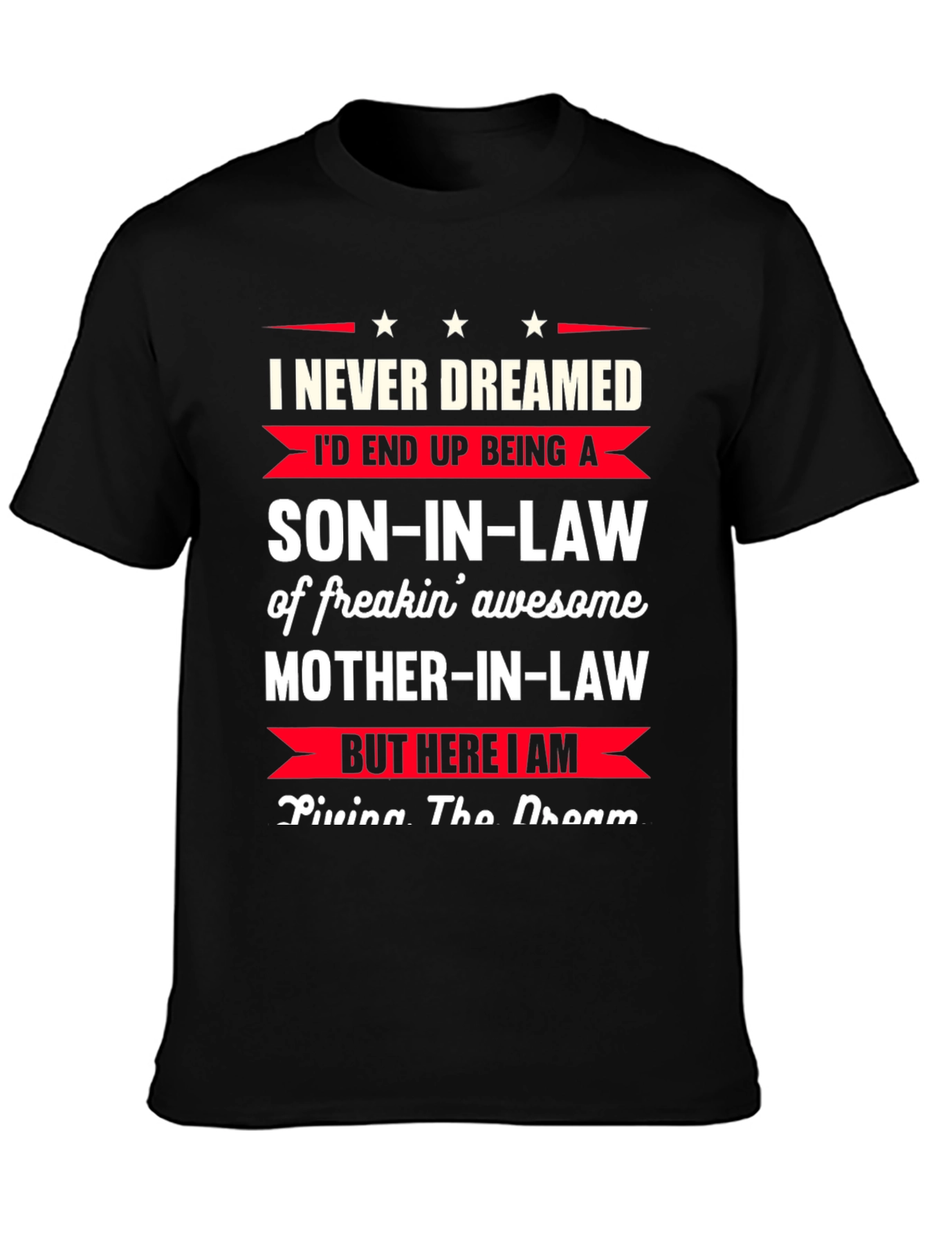 Son-In-Law Awesome Mother-In-Law Graphic T-Shirt