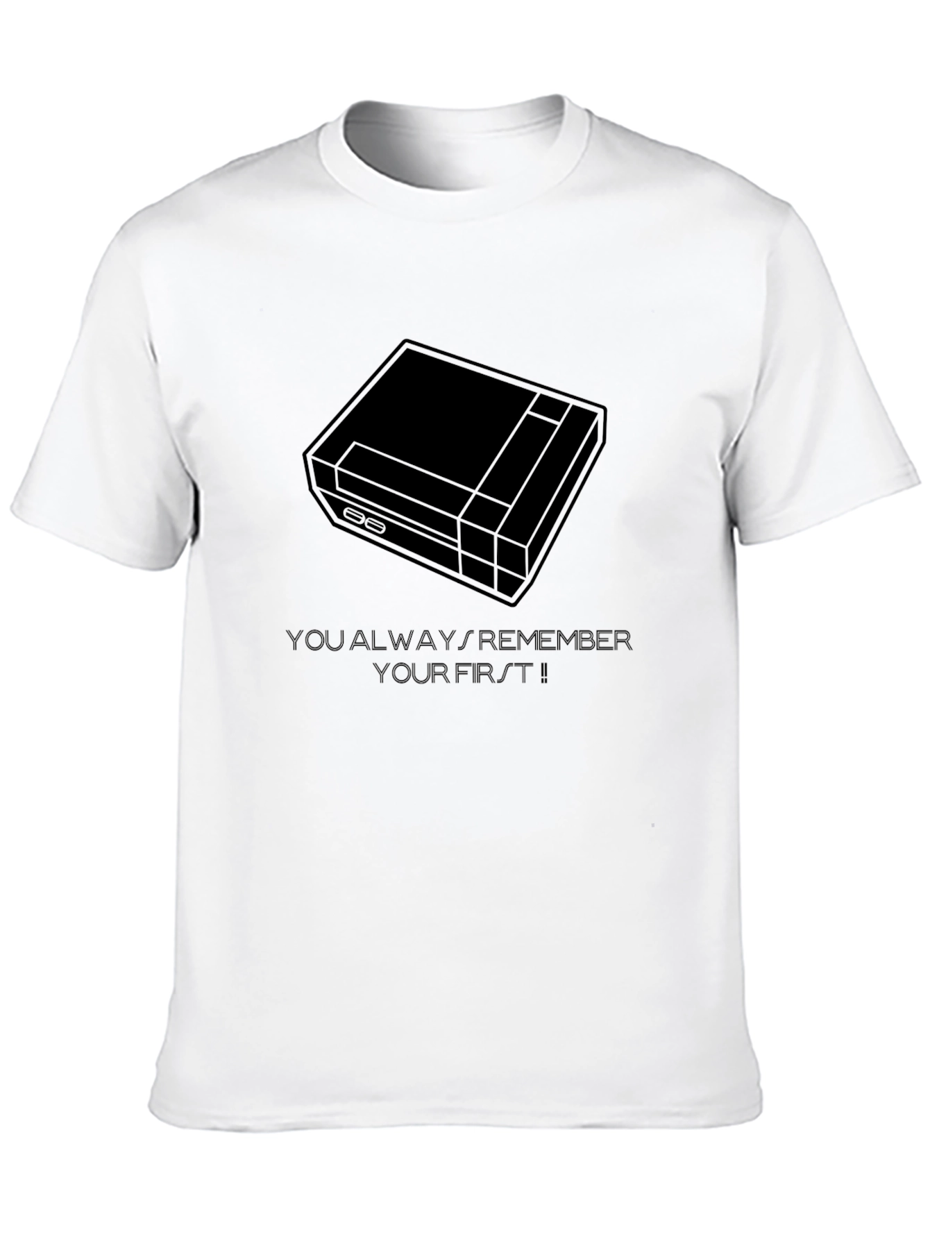 Retro Gaming T-Shirt - Your First! Console Design