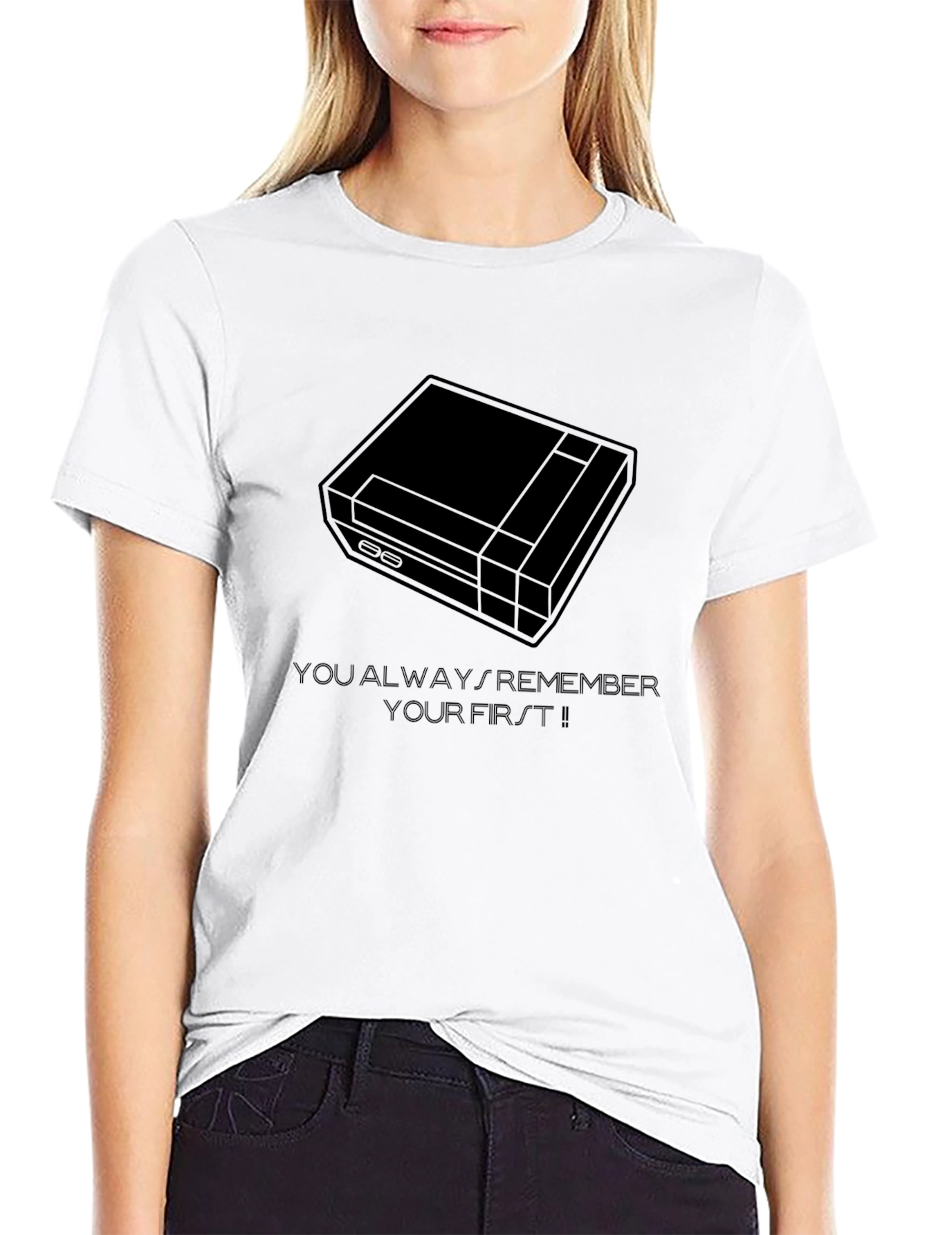 Retro Gaming T-Shirt - Your First! Console Design