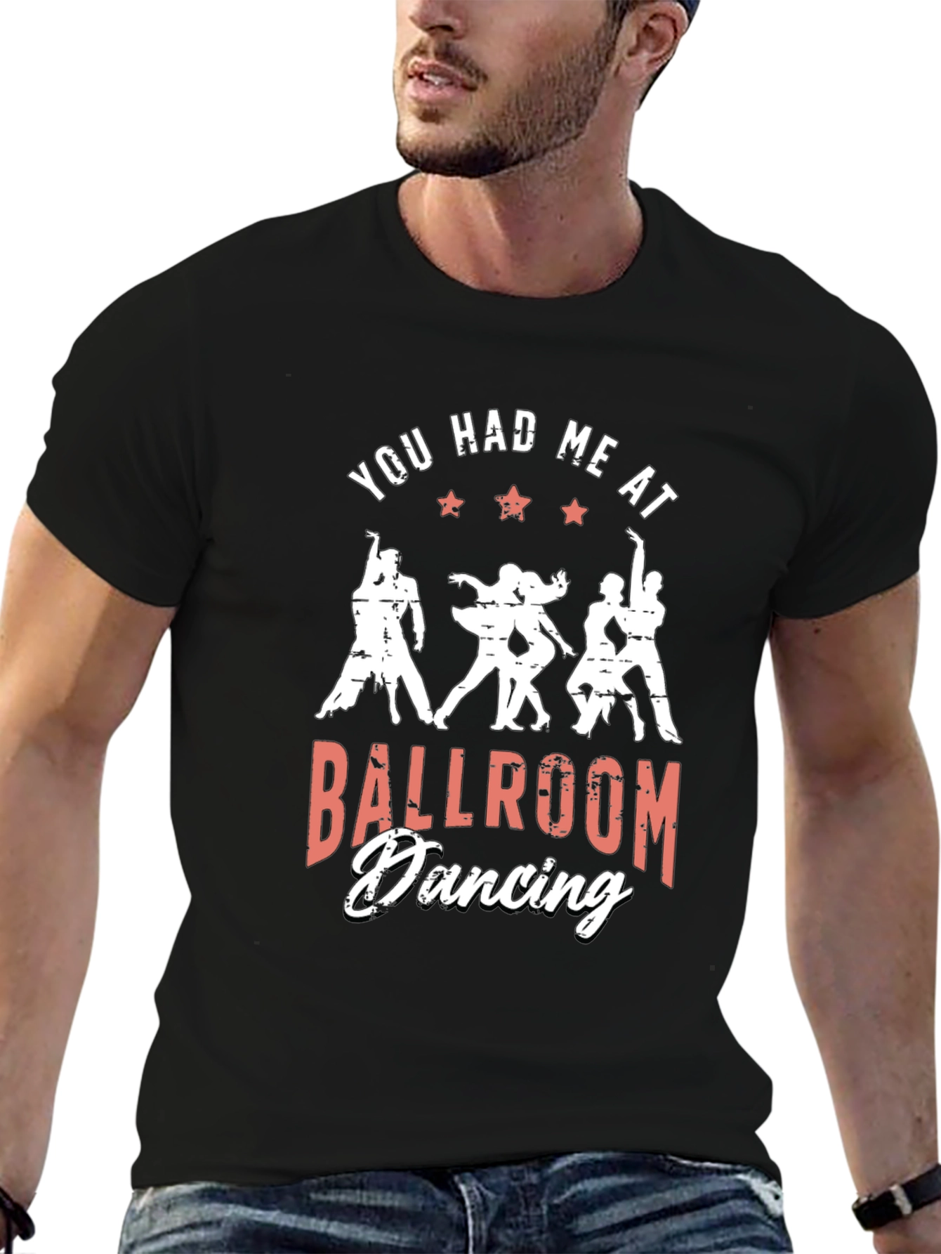 Ballroom Dancing Graphic Tee - Dance Lover Shirt