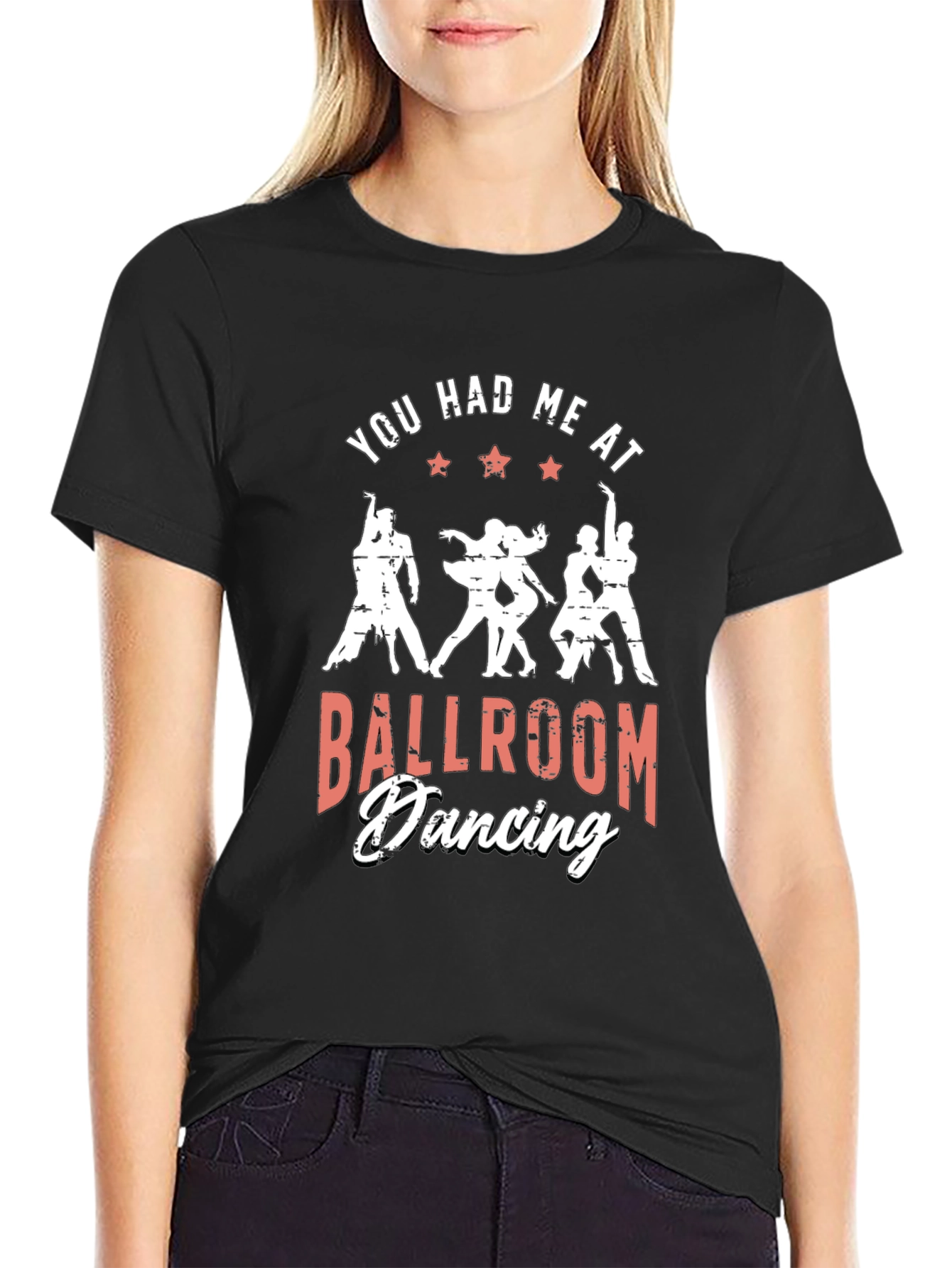 Ballroom Dancing Graphic Tee - Dance Lover Shirt