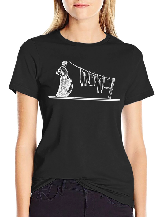 Vintage Laundry Day Graphic Tee - Classic Comfort
