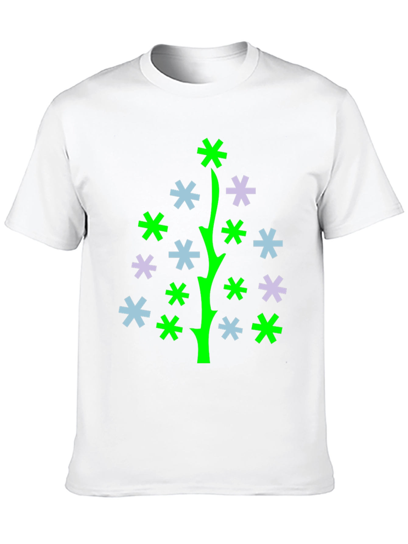 Abstract Christmas Tree Graphic Tee