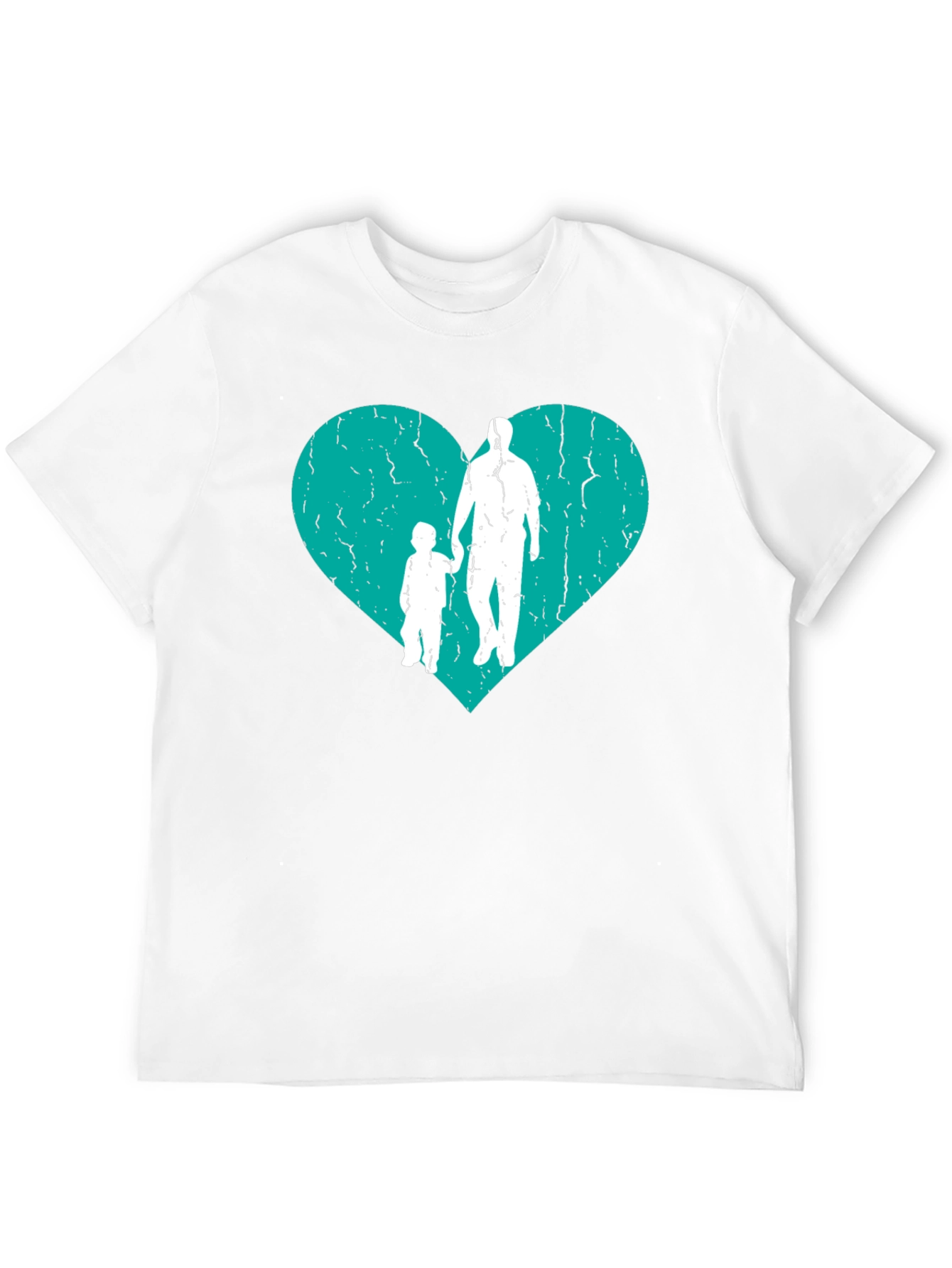 Father & Son Heart Graphic T-Shirt