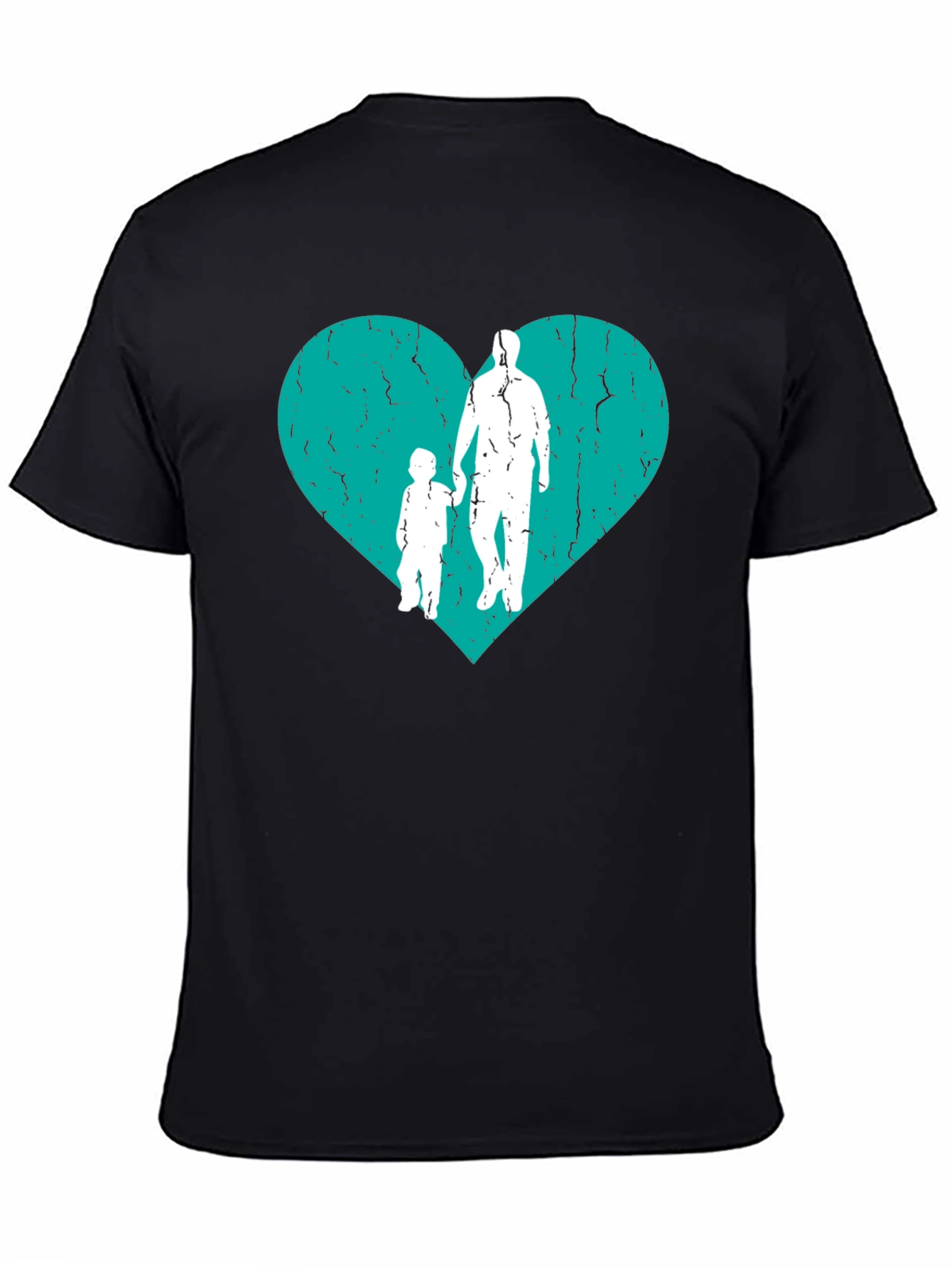 Father & Son Heart Graphic T-Shirt
