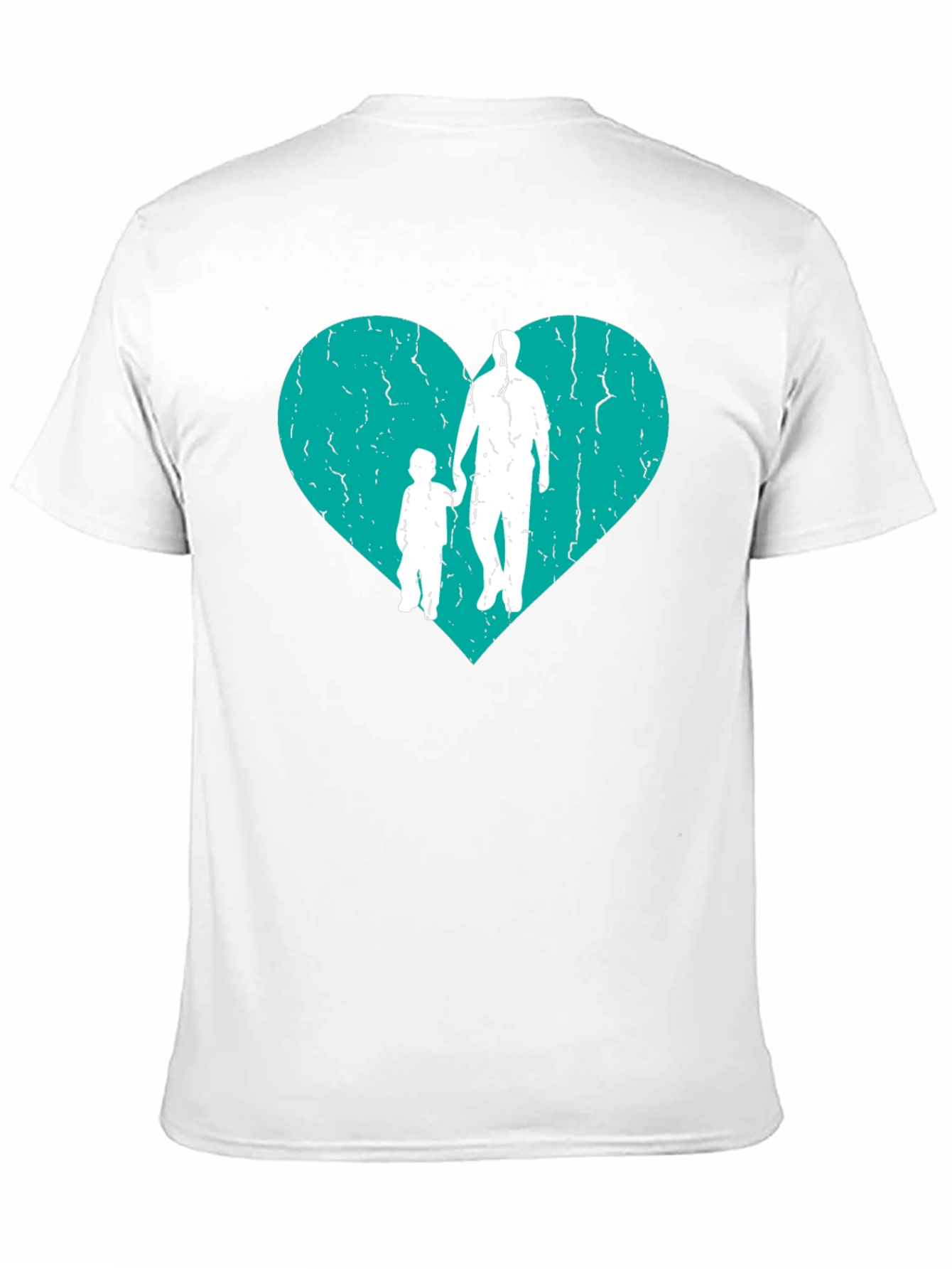 Father & Son Heart Graphic T-Shirt