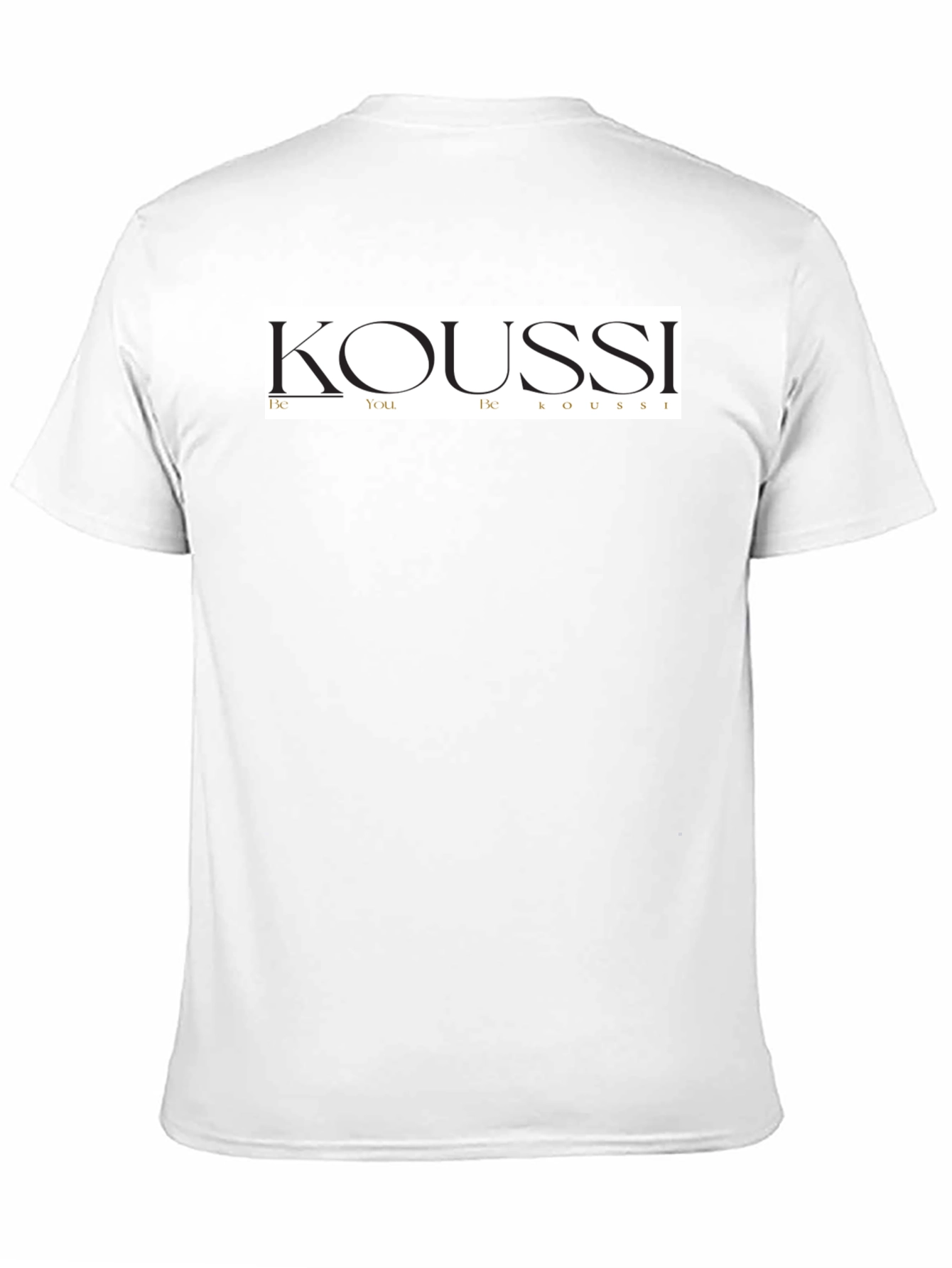 Koussi Mens Black Graphic Tee - Be You
