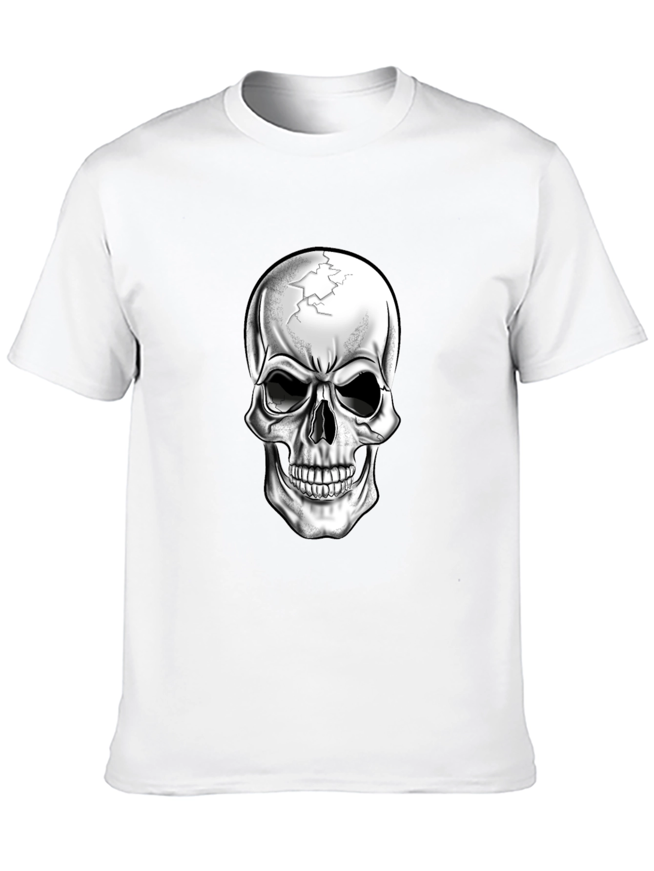 Skull Graphic Black T-Shirt