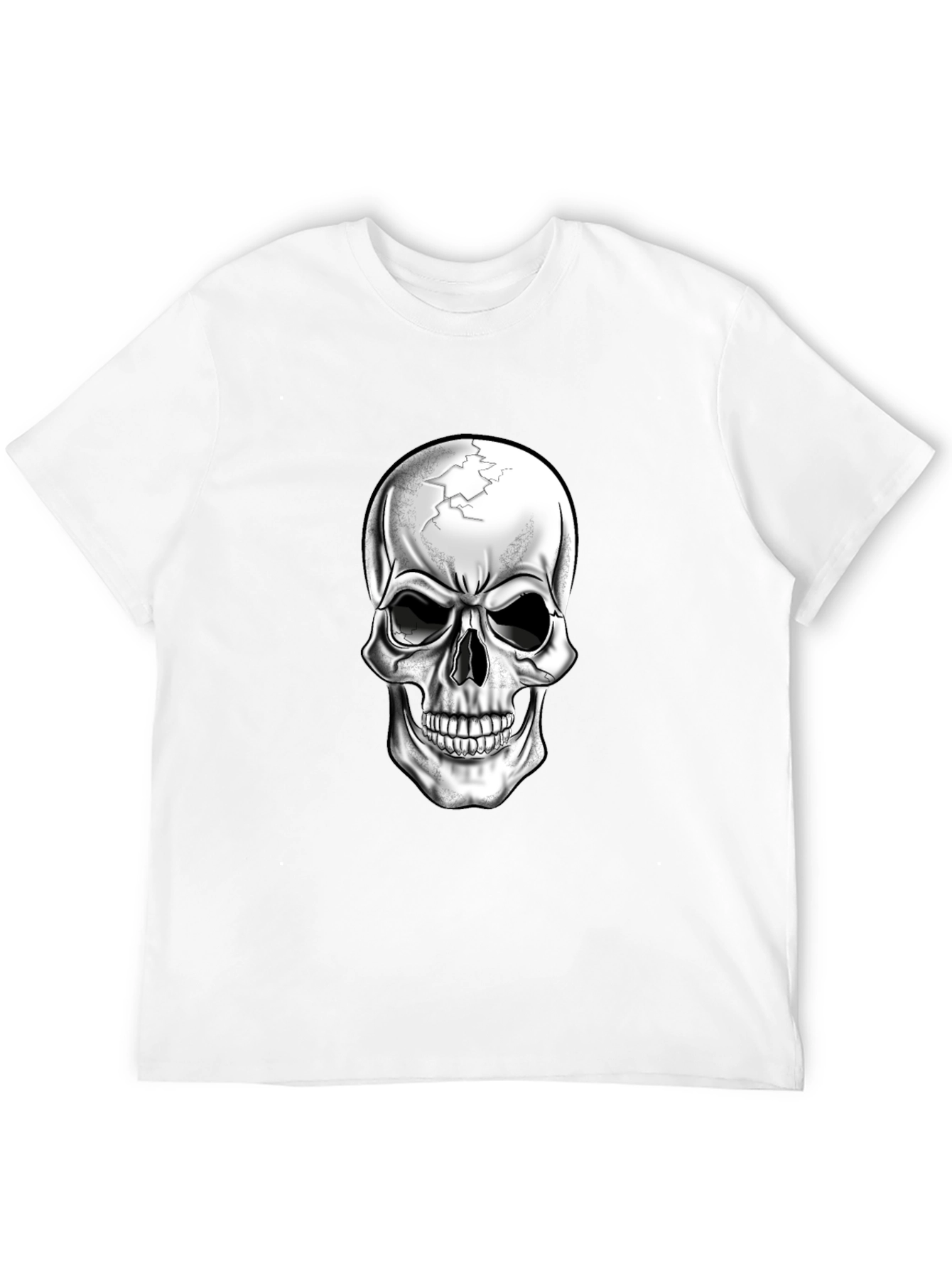 Skull Graphic Black T-Shirt
