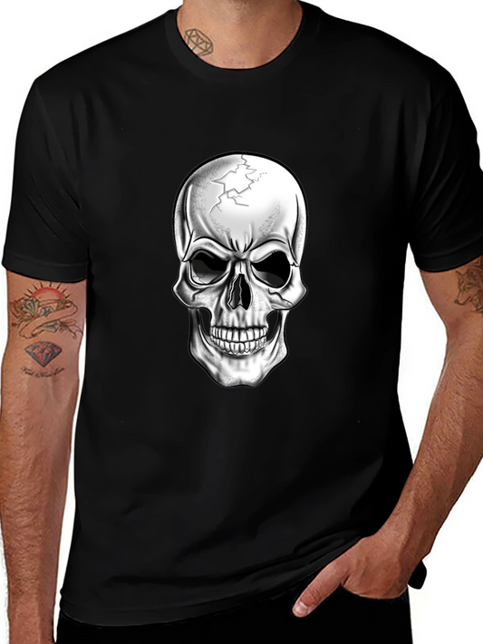 Skull Graphic Black T-Shirt