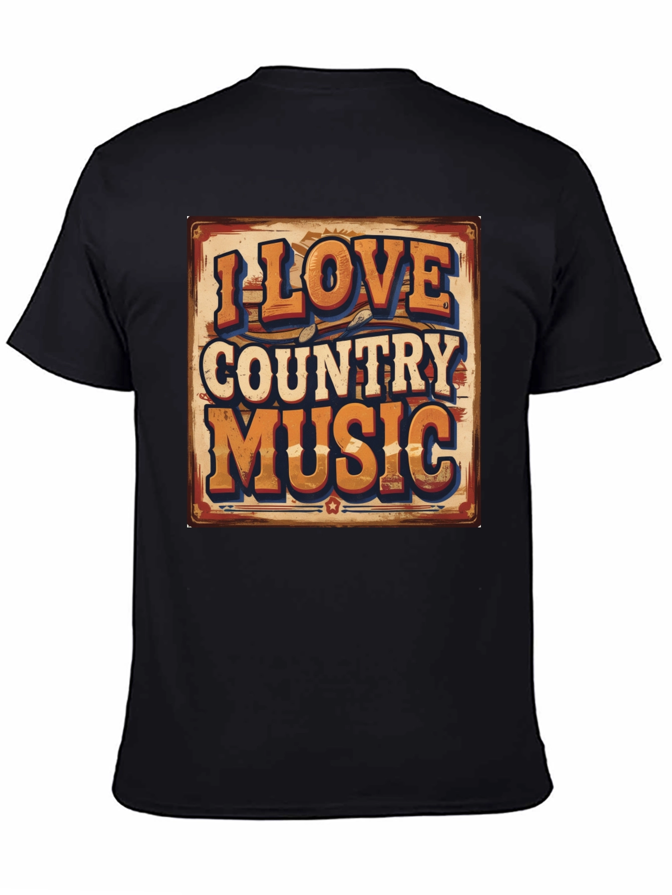 I Love Country Music Graphic Tee