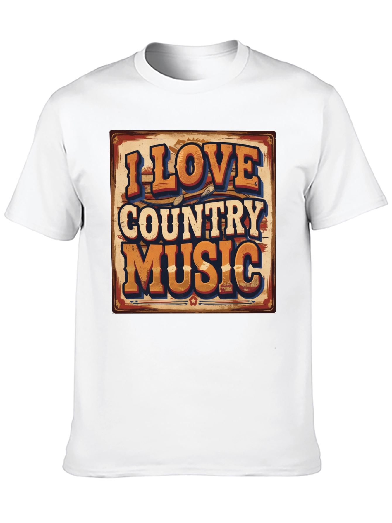 I Love Country Music Graphic Tee