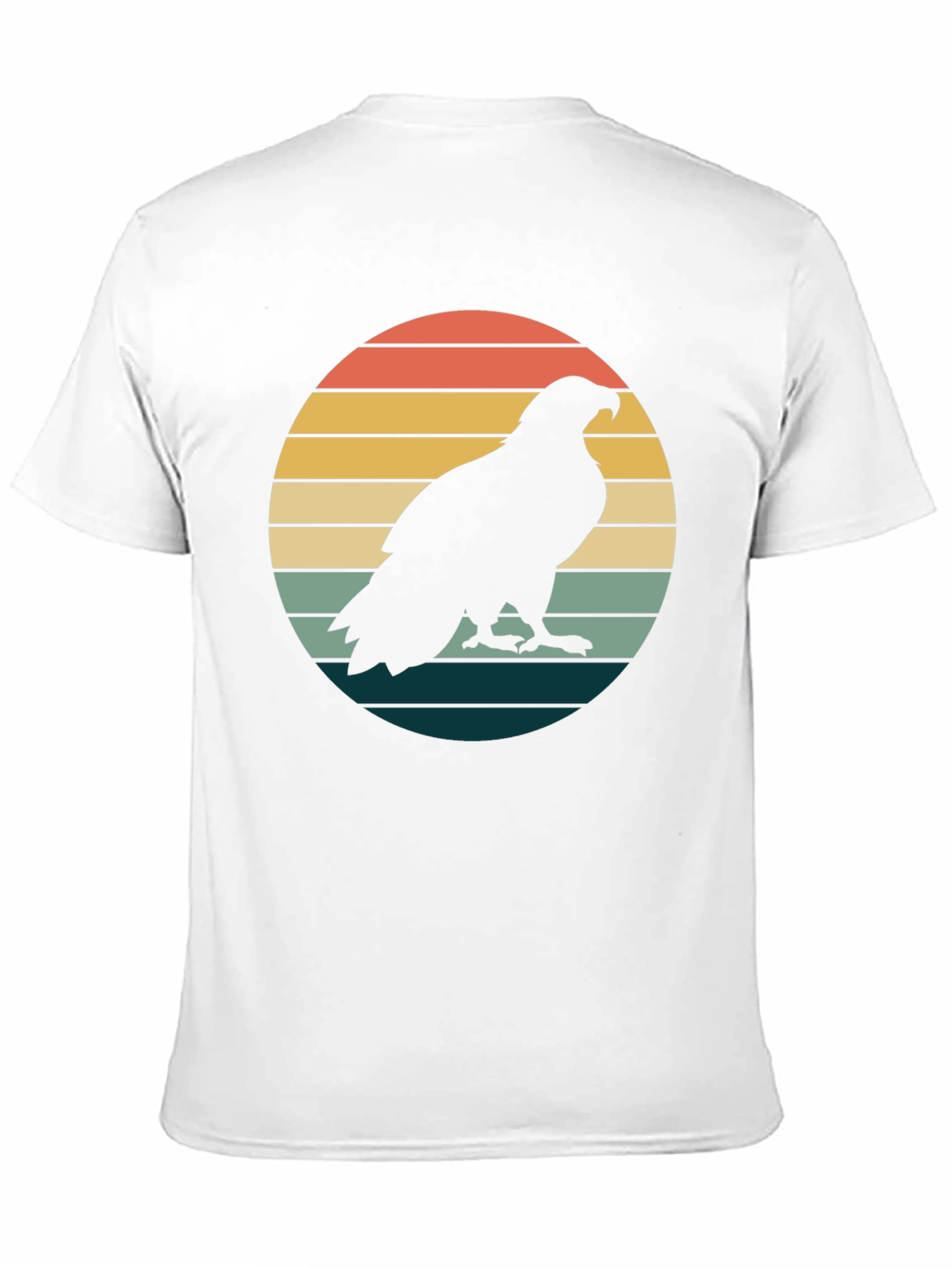 Retro Eagle Silhouette Graphic Tee