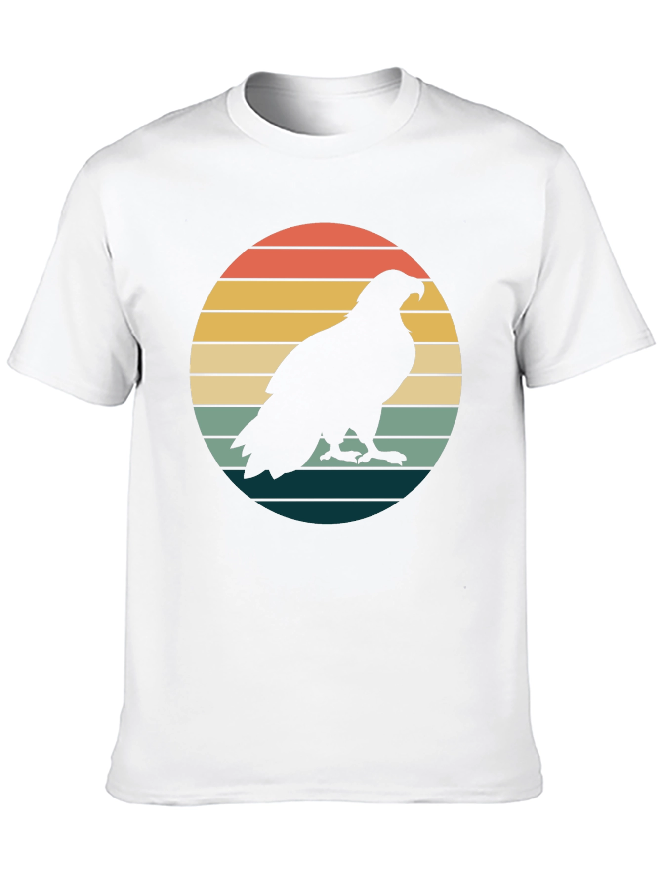 Retro Eagle Silhouette Graphic Tee