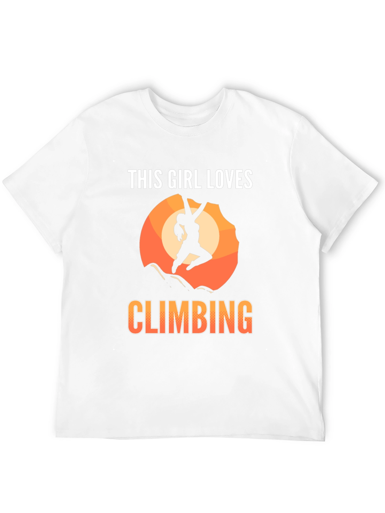 This Girl Loves Climbing Graphic Tee