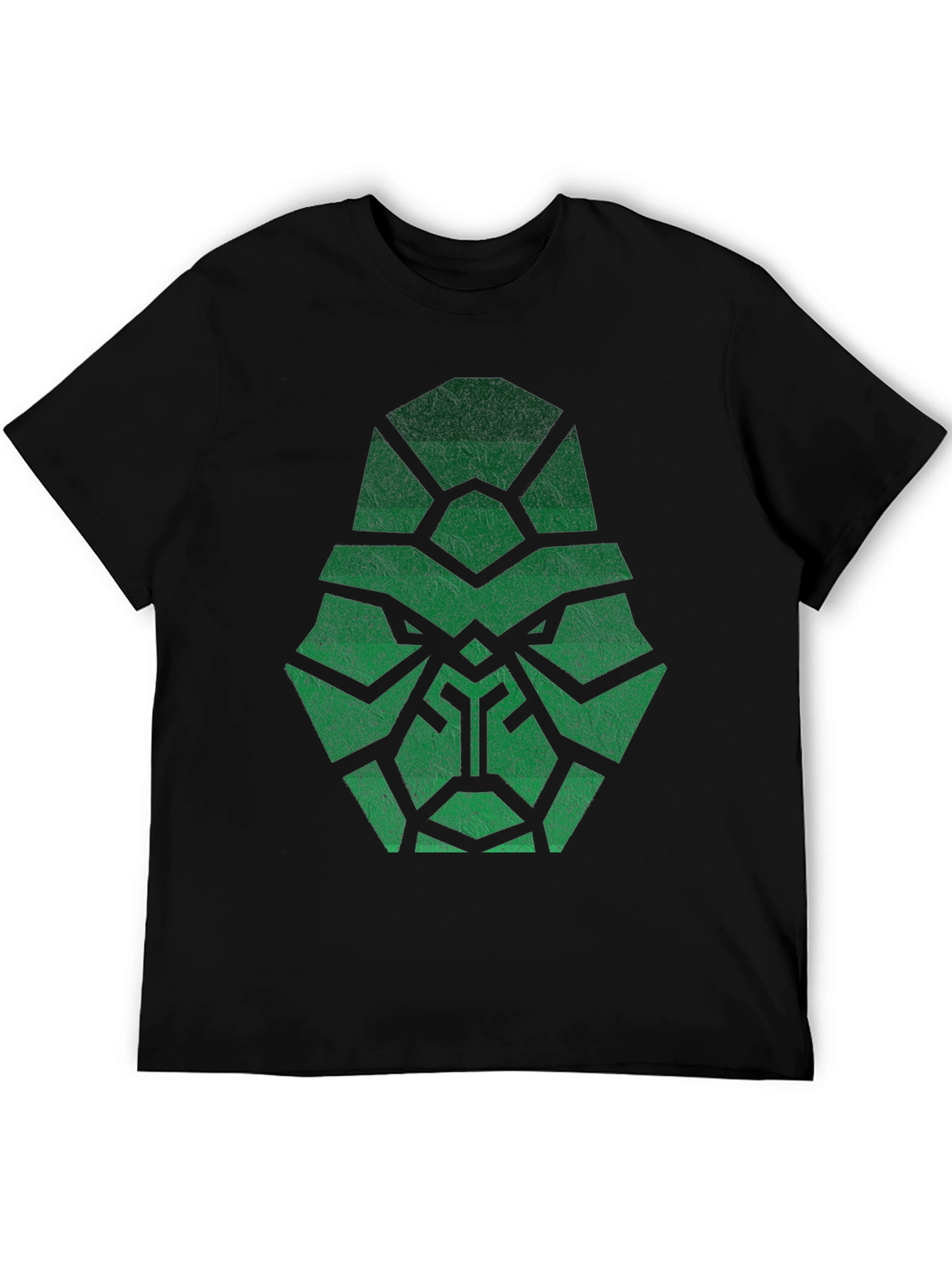 Geometric Green Gorilla Graphic Tee