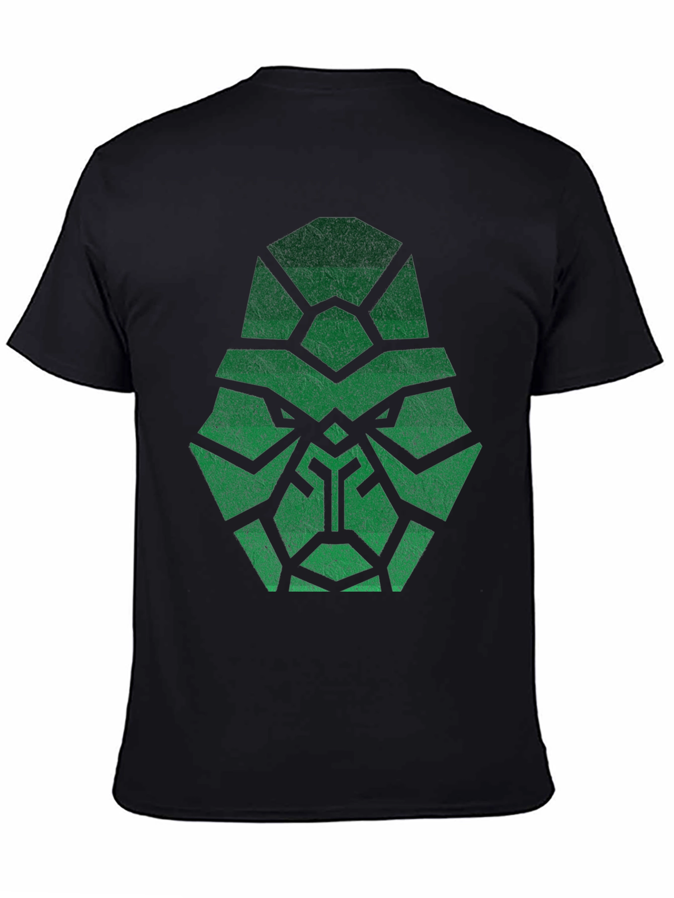 Geometric Green Gorilla Graphic Tee