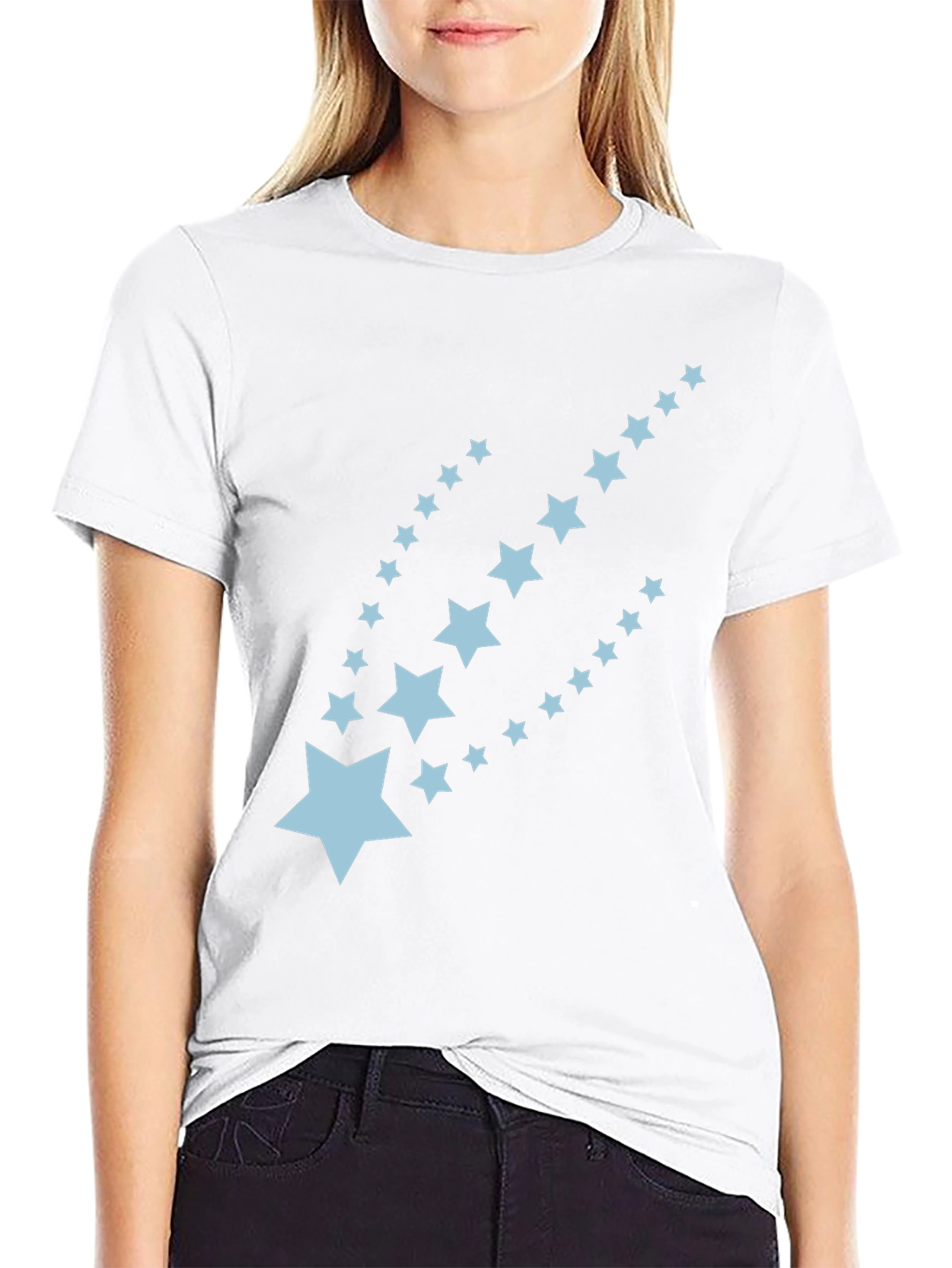 Star Trail Graphic Tee - Casual Comfort