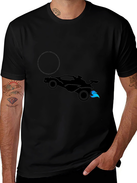 Rocket League Car Black T-Shirt