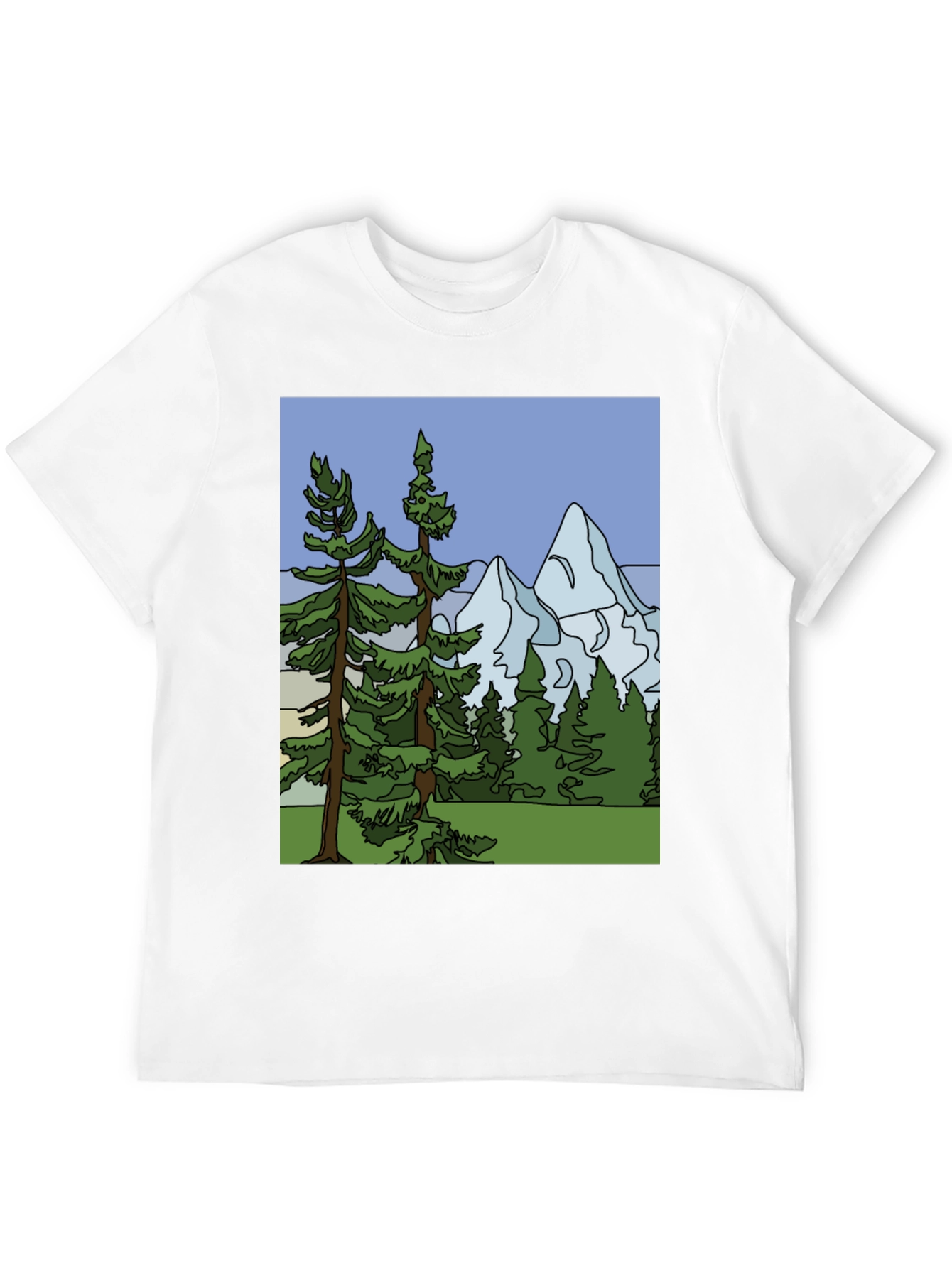 Mountain Scene T-Shirt