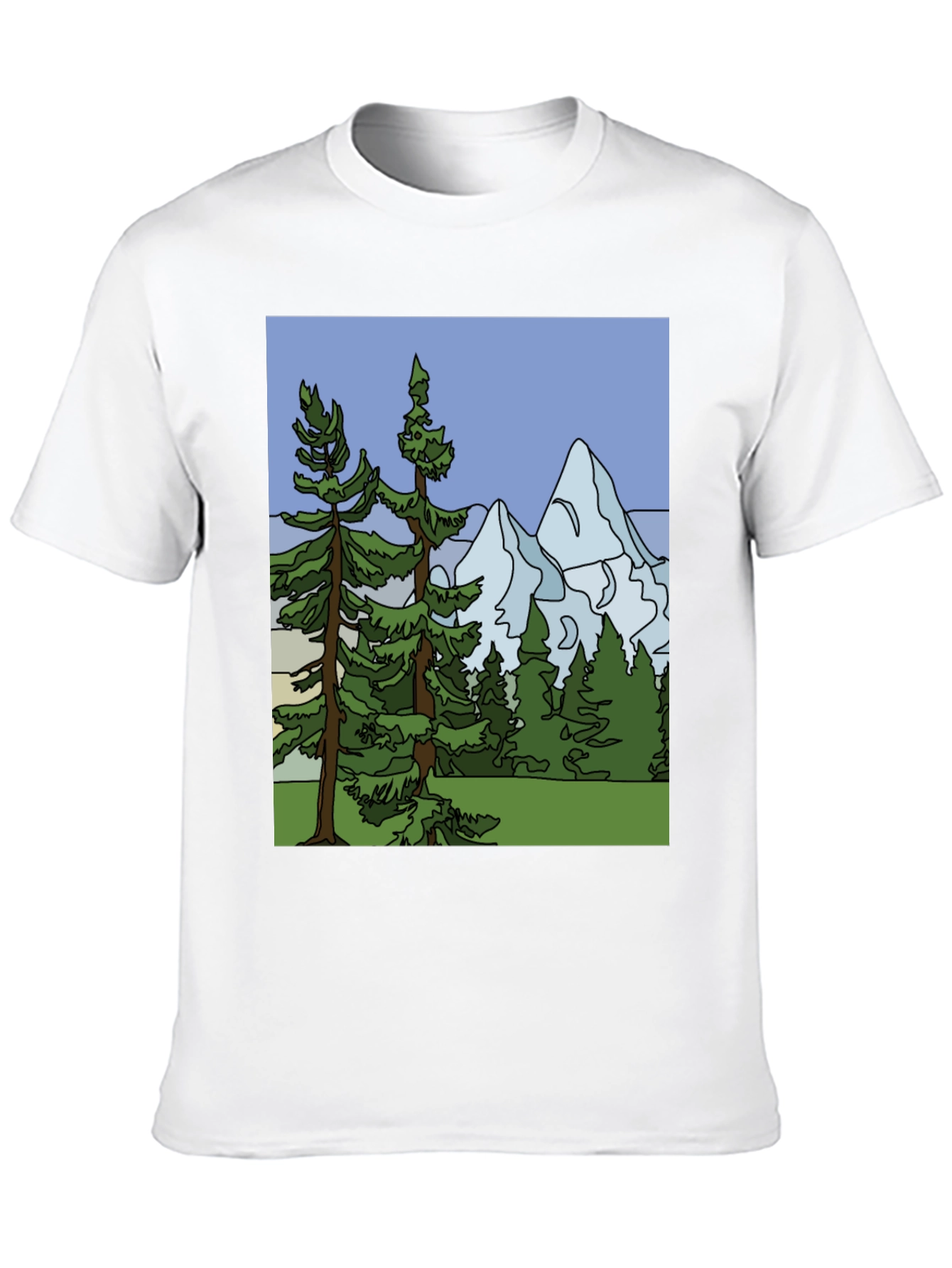 Mountain Scene T-Shirt