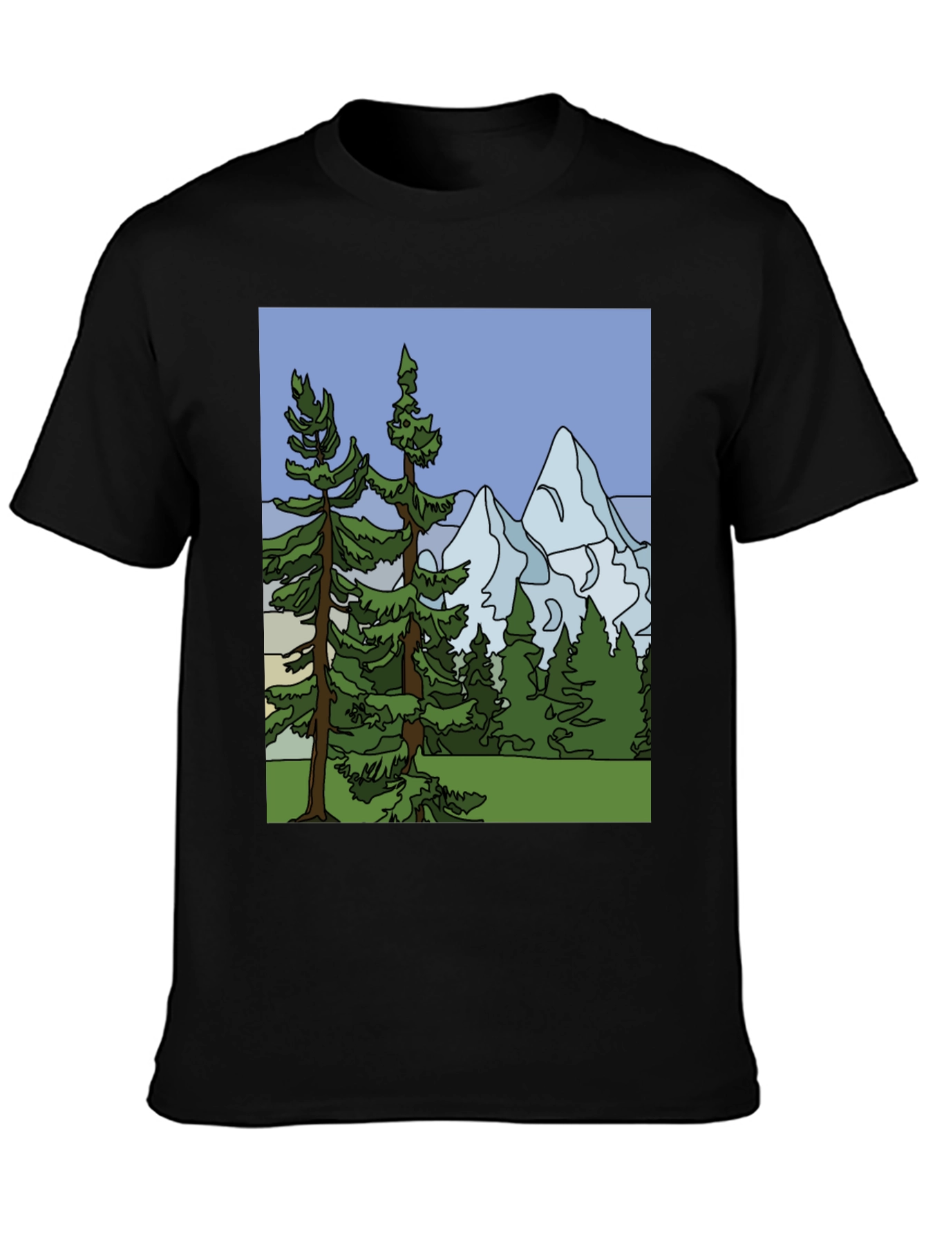 Mountain Scene T-Shirt