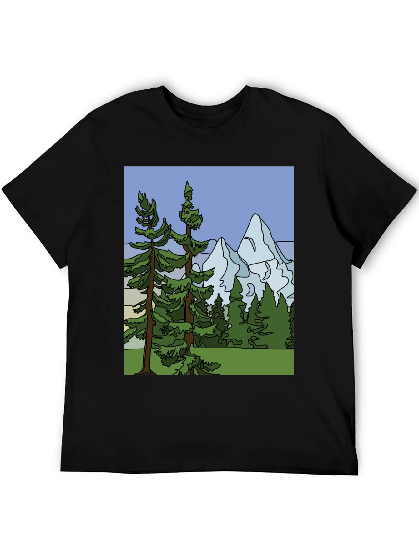 Mountain Scene T-Shirt
