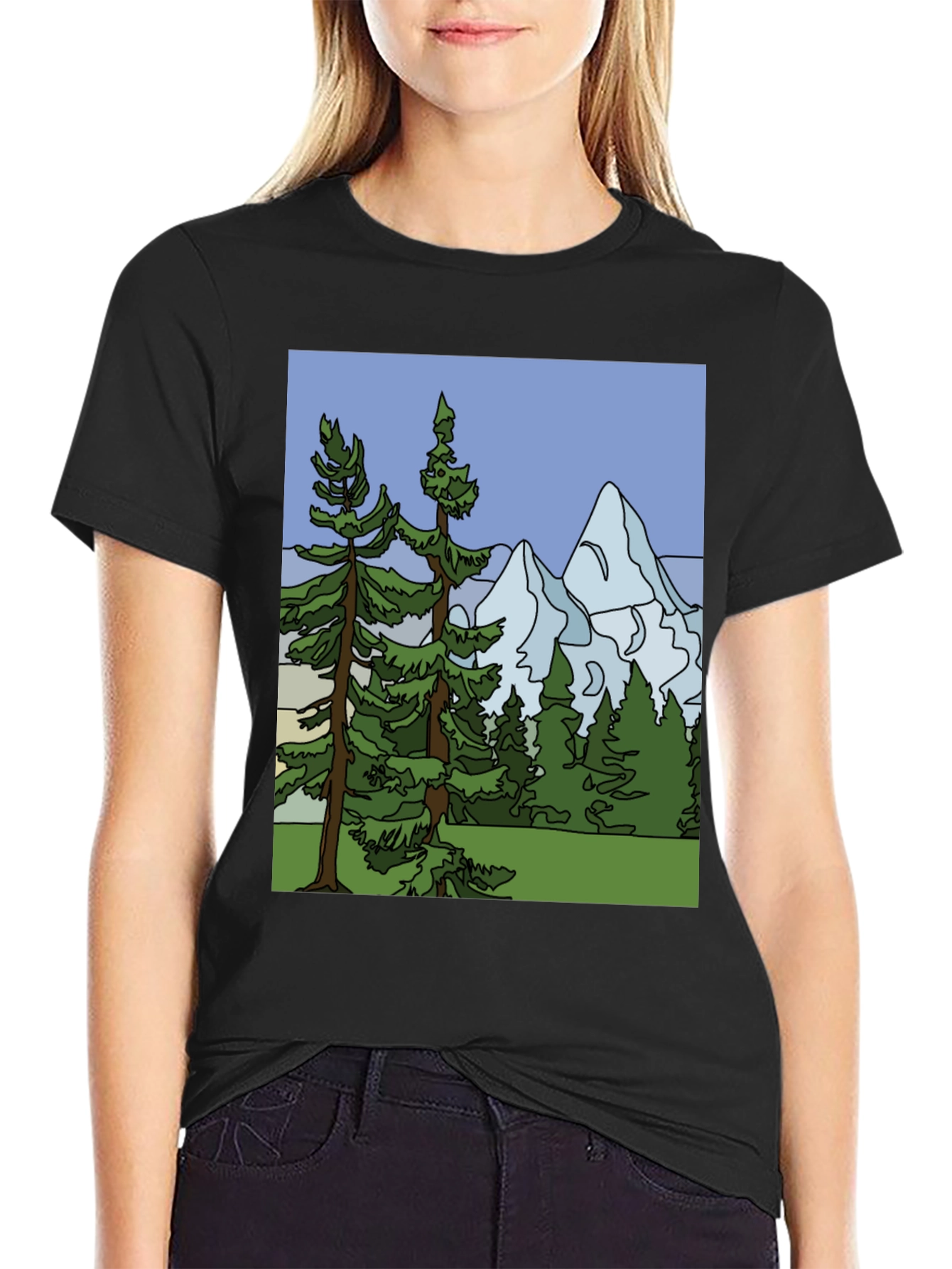 Mountain Scene T-Shirt