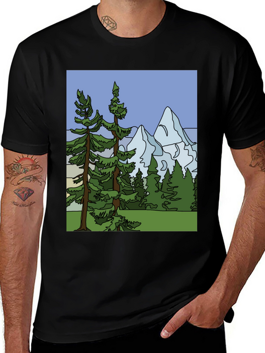 Mountain Scene T-Shirt