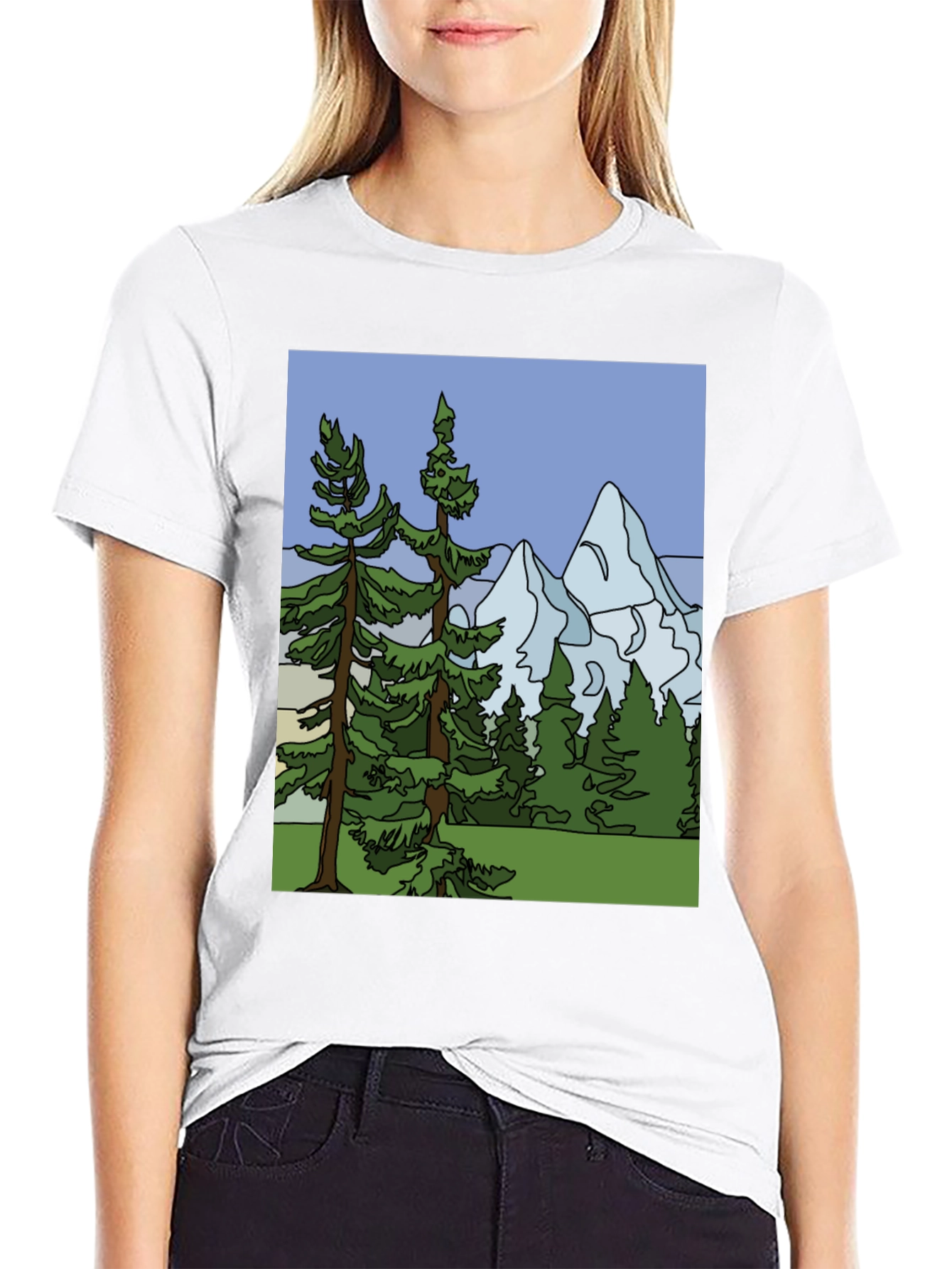 Mountain Scene T-Shirt