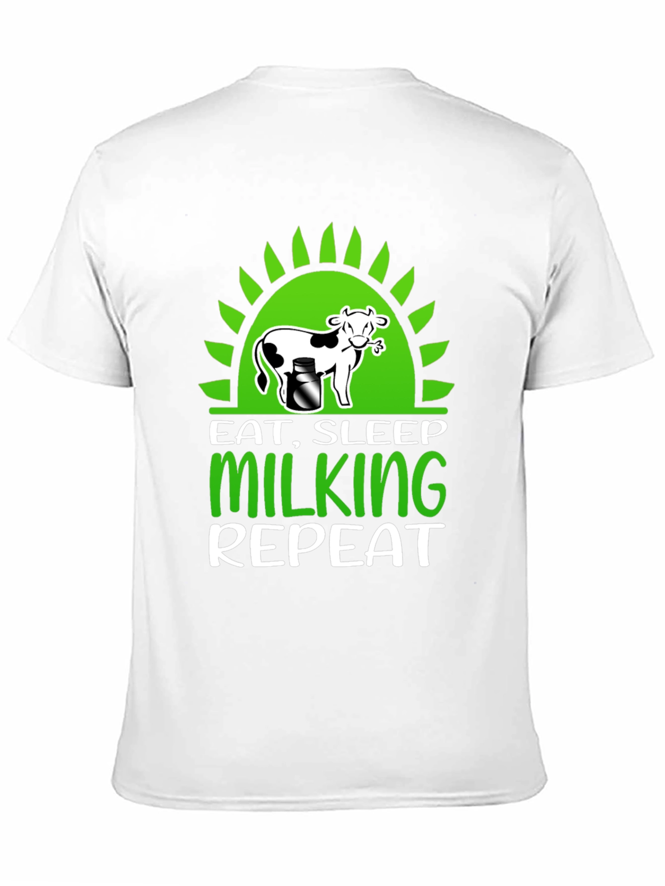 Eat Sleep Milking Repeat T-Shirt
