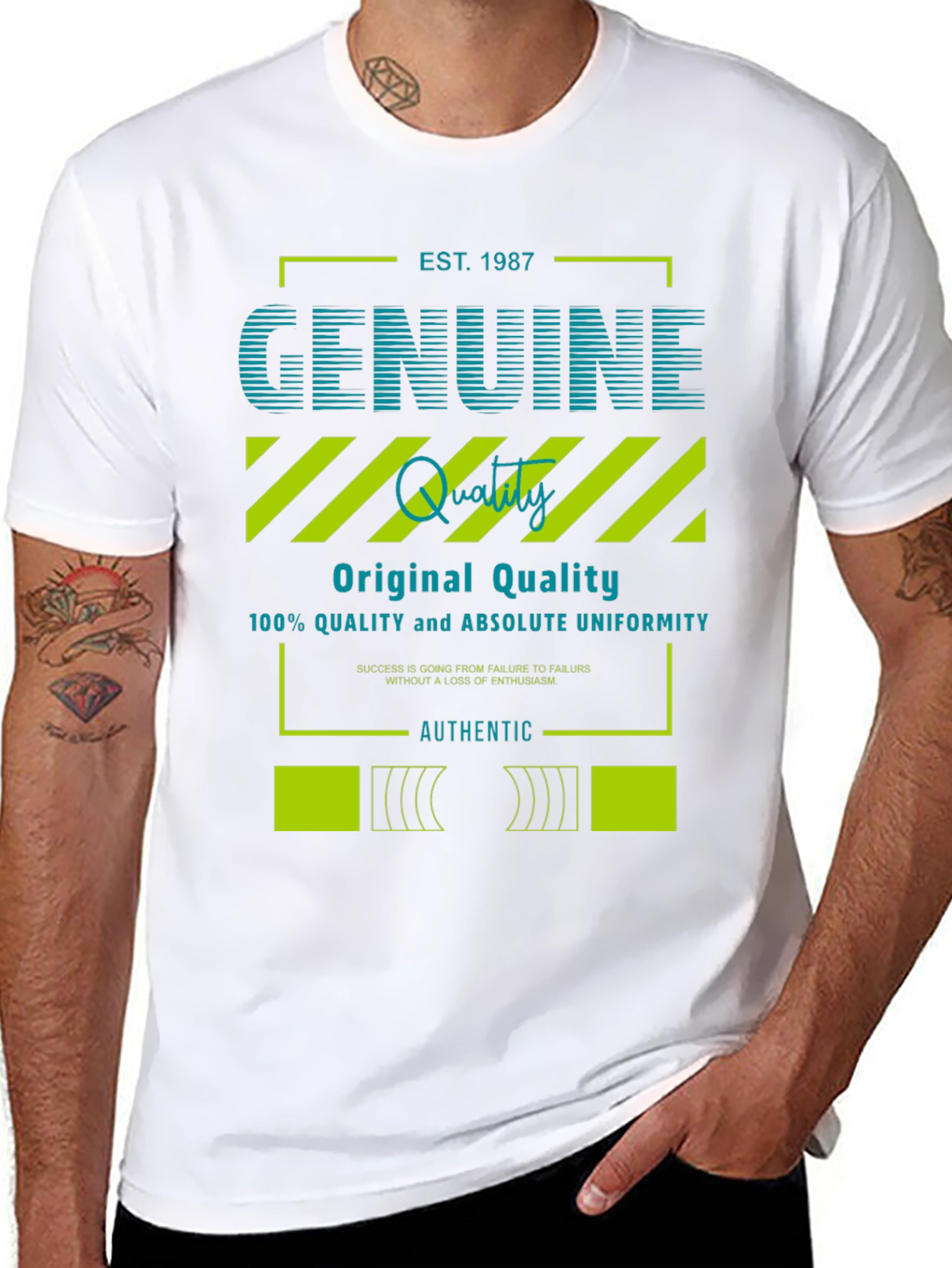 Genuine Quality Graphic Tee - Est. 1987