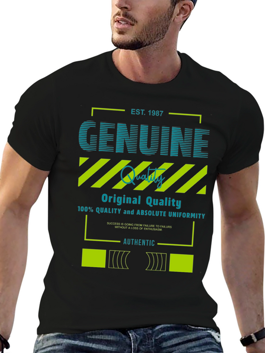 Genuine Quality Graphic Tee - Est. 1987