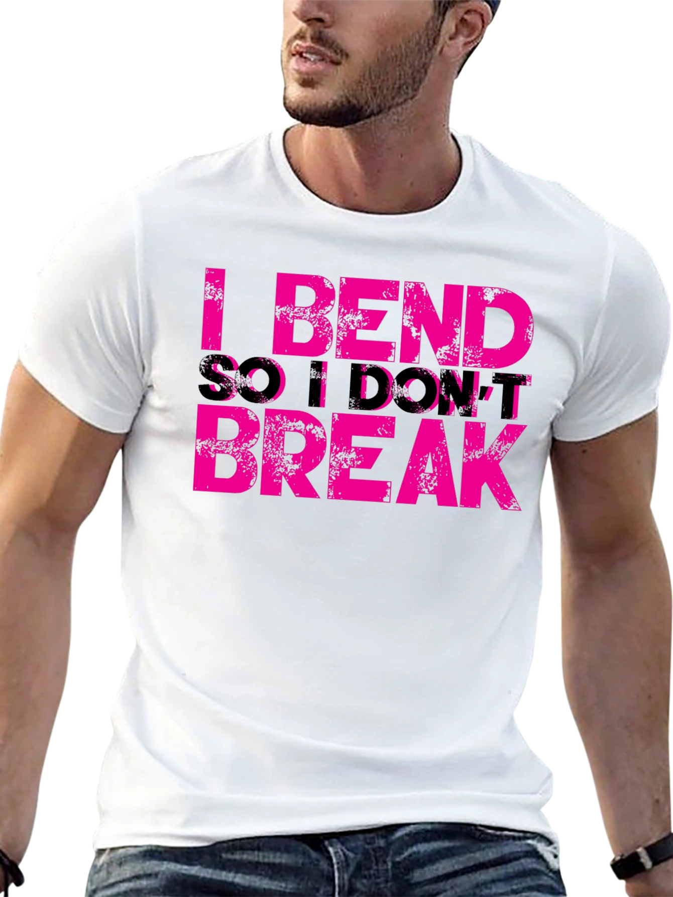I Bend So I Dont Break Graphic Tee