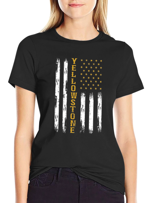 Yellowstone Flag Graphic Tee