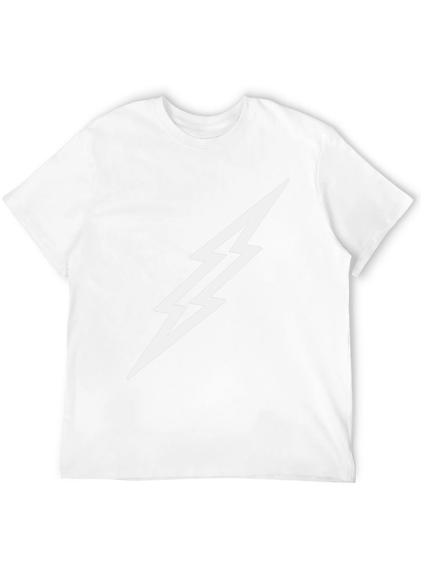 Lightning Bolt Graphic Tee - Modern Casual Style
