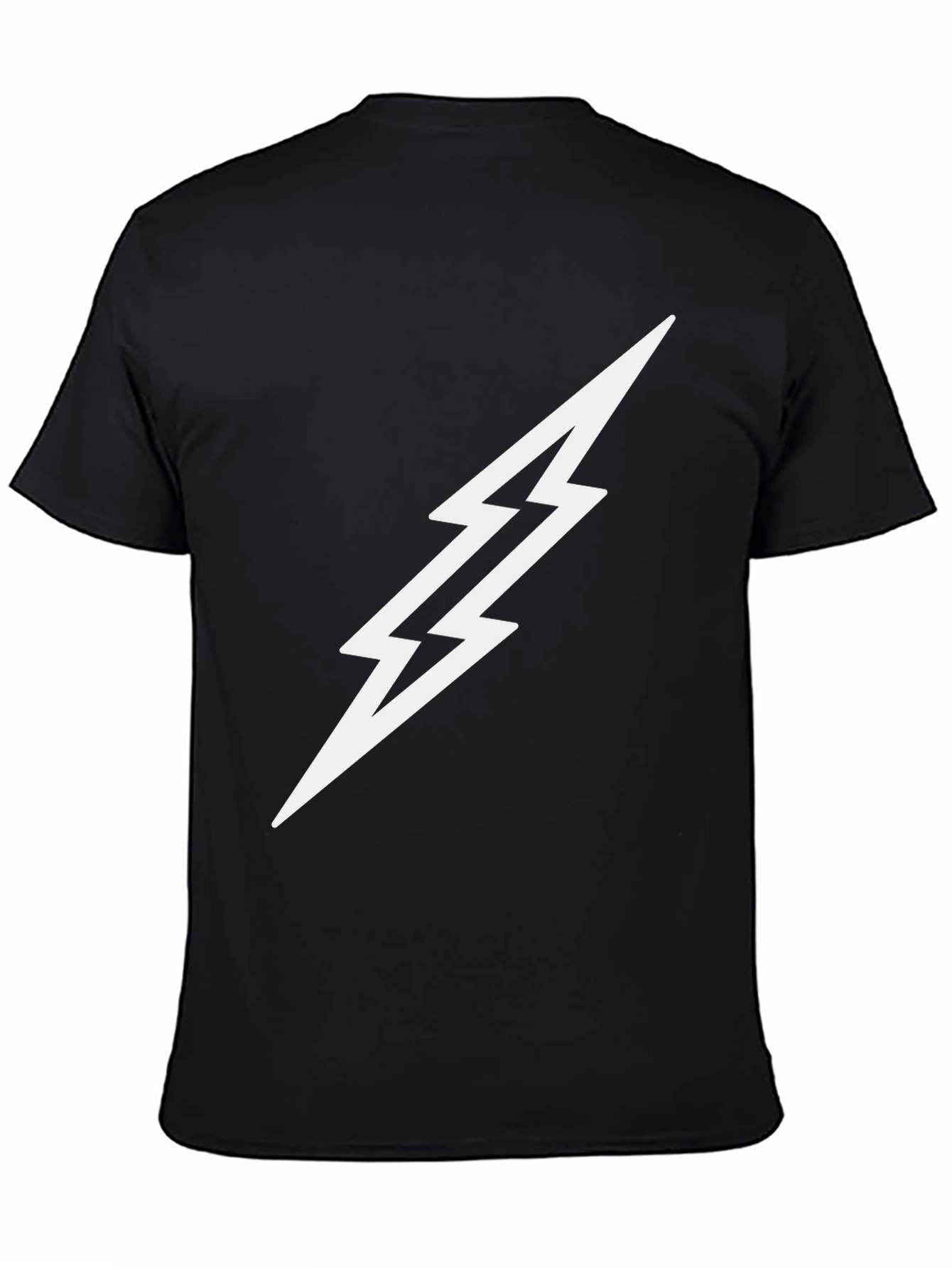 Lightning Bolt Graphic Tee - Modern Casual Style