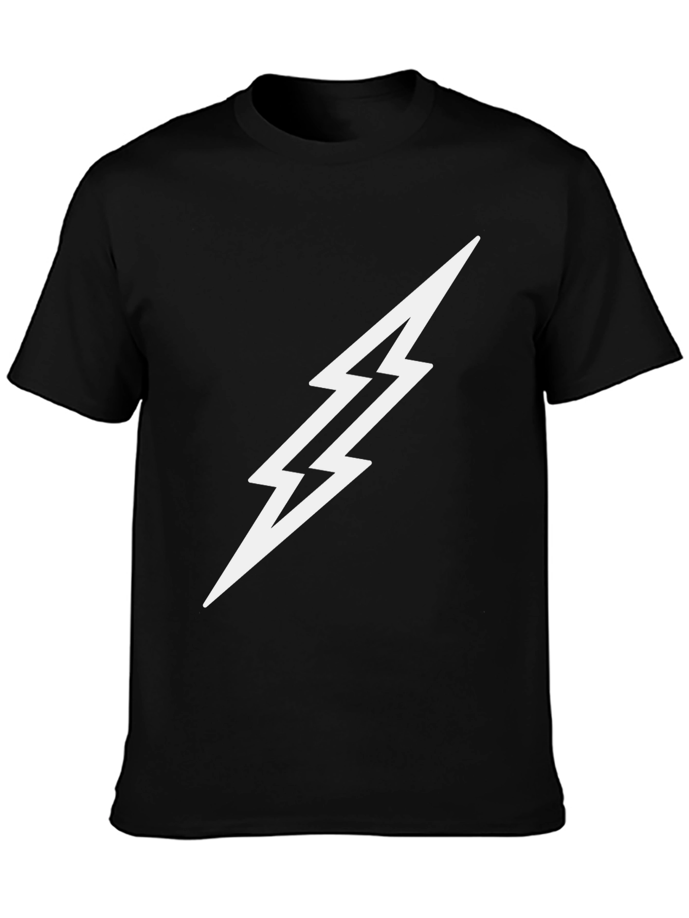 Lightning Bolt Graphic Tee - Modern Casual Style