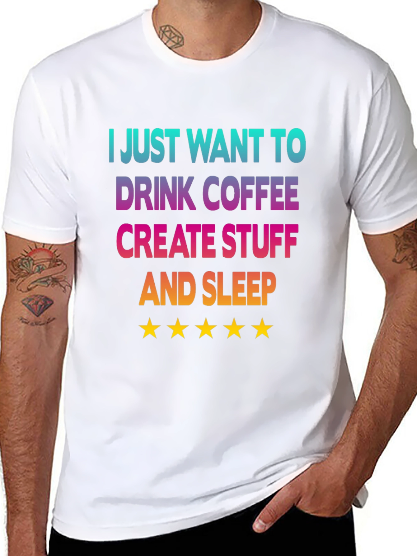 Coffee Create Sleep T-Shirt