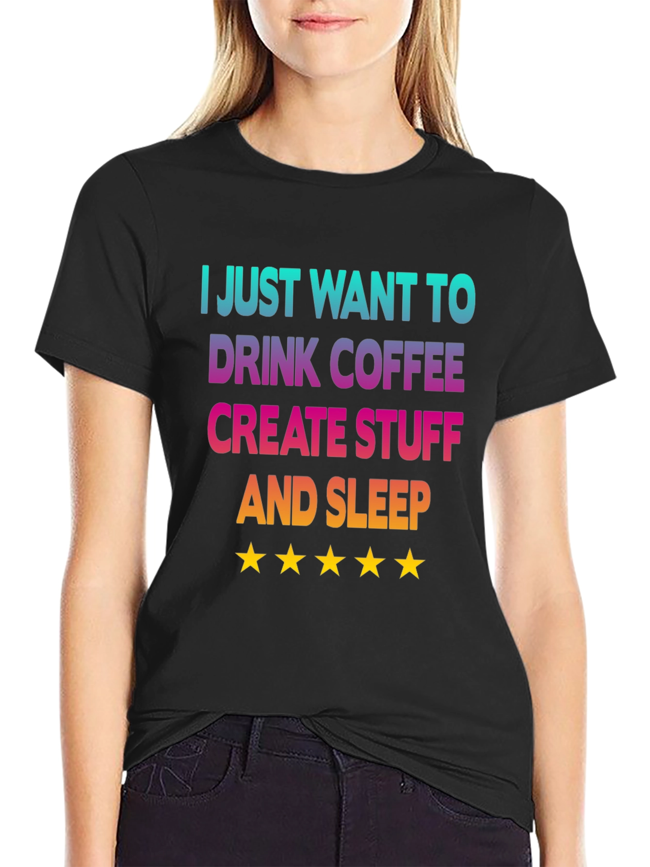 Coffee Create Sleep T-Shirt