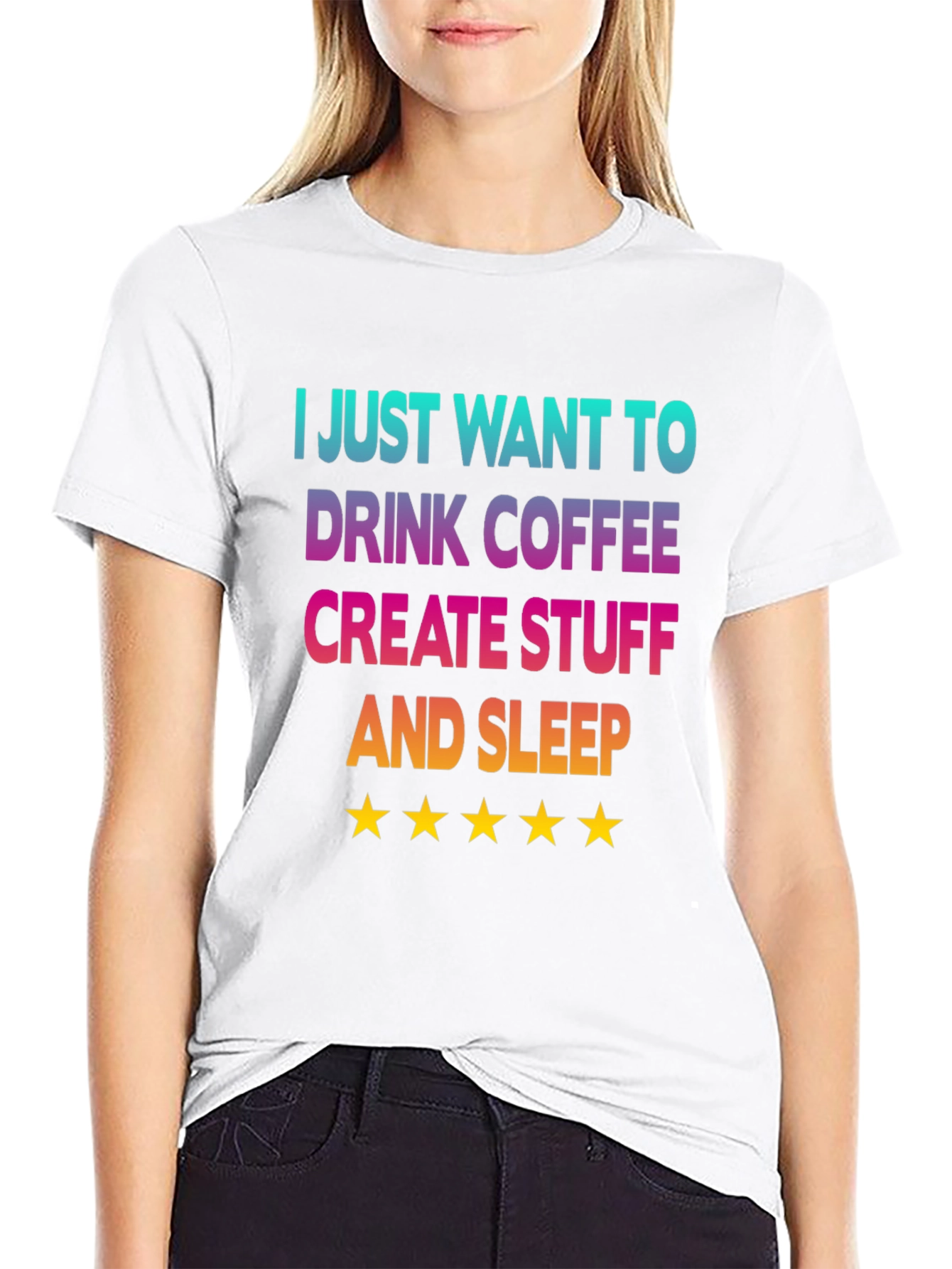 Coffee Create Sleep T-Shirt