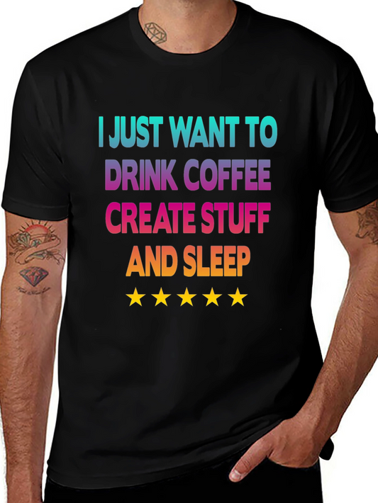 Coffee Create Sleep T-Shirt